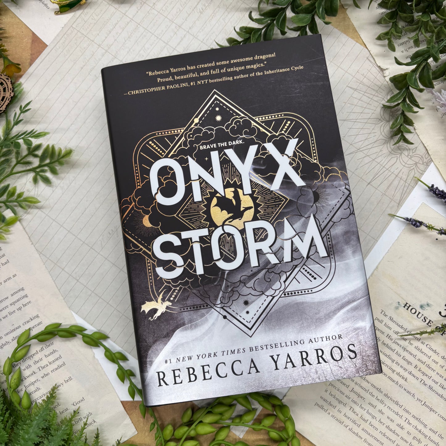 The Empyrean Series Onyx Storm WOUNDED