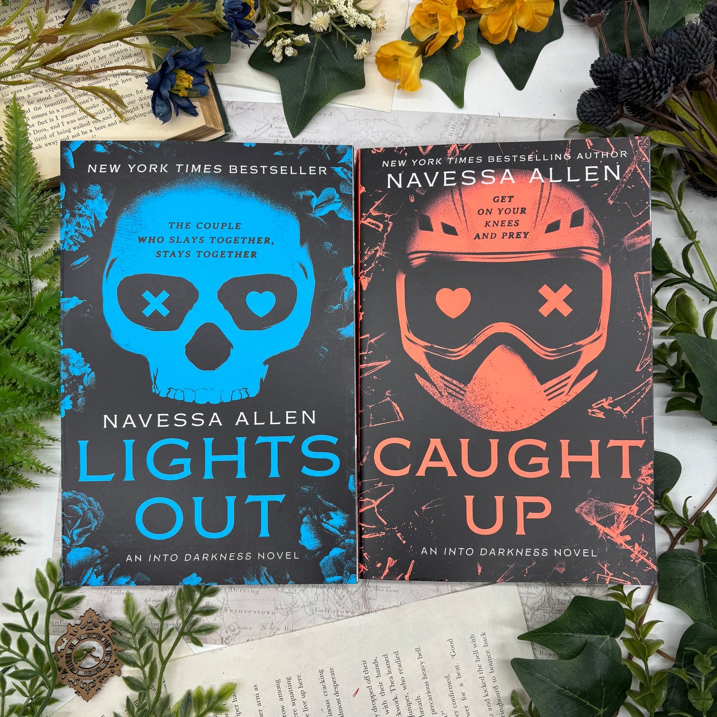 Special edition Navessa Allen paperback books with edge design