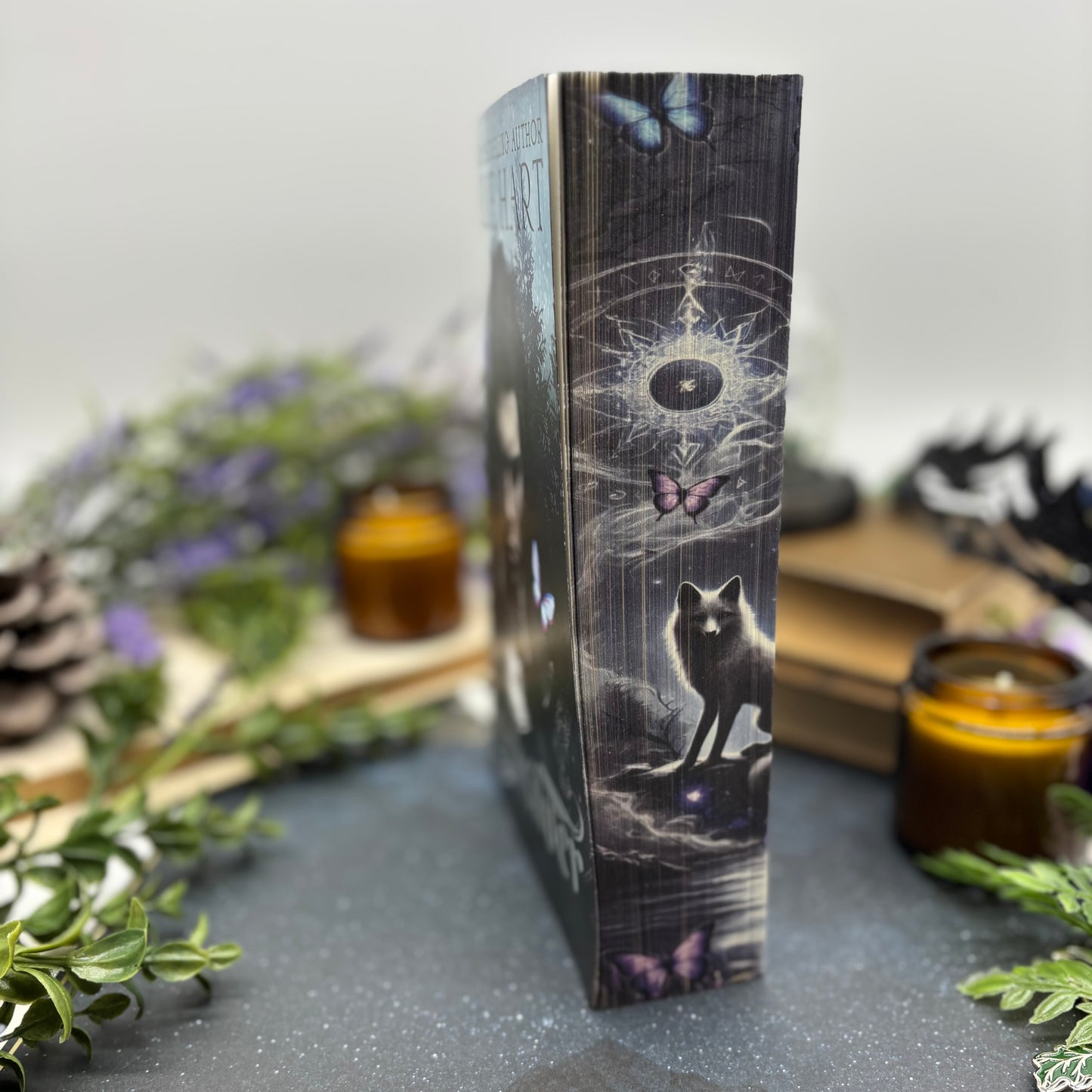 Quicksilver special edition paperback by Callie Hart with printed edges