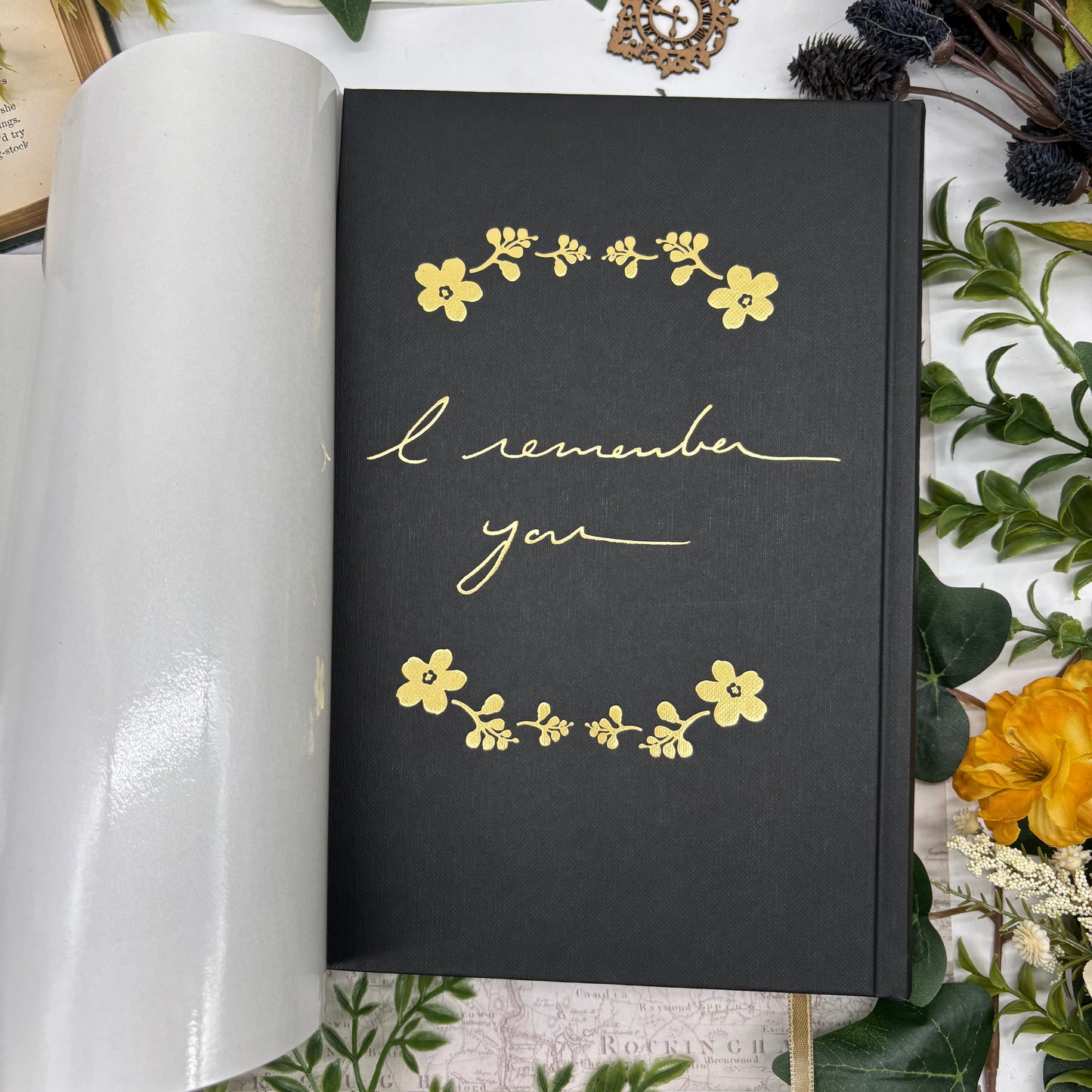 Custom fantasy book edition with artistic page edges – Addie LaRue