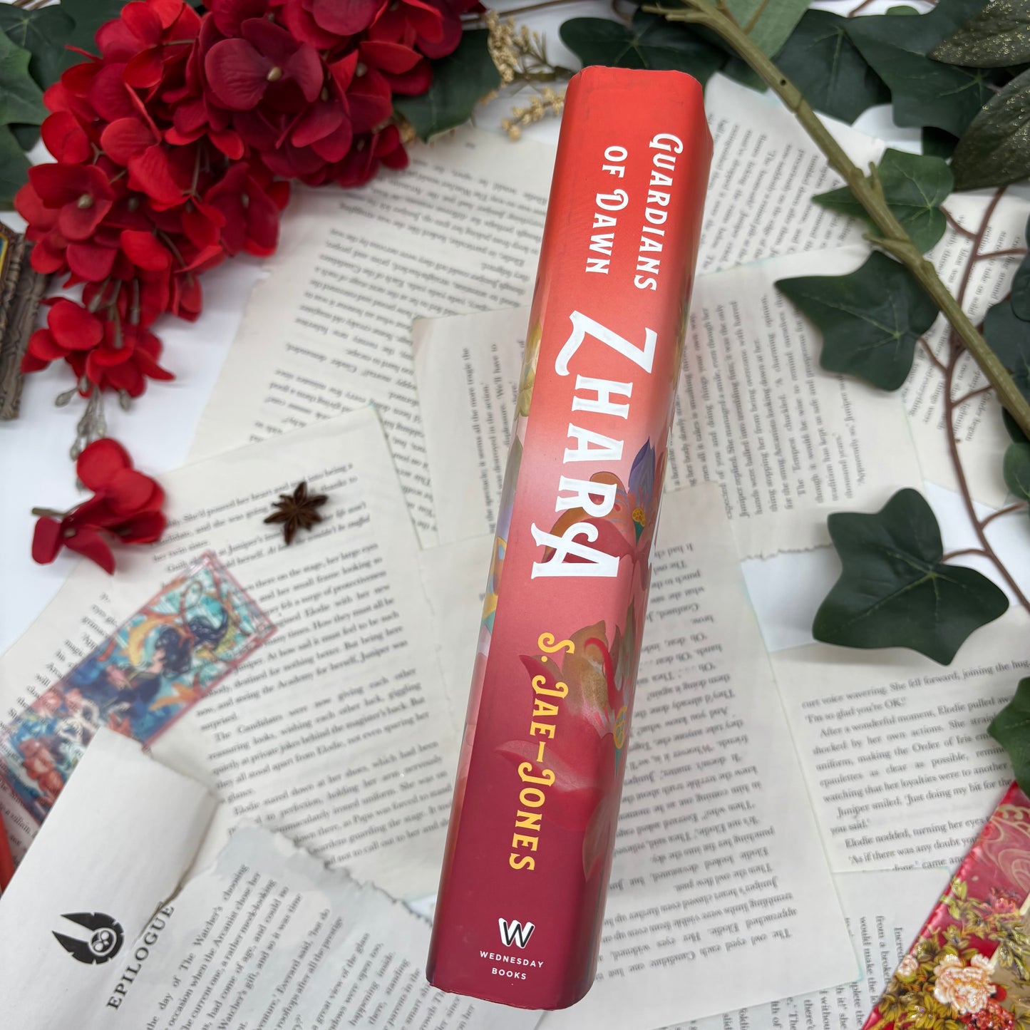Zhara hardcover special edition book spine