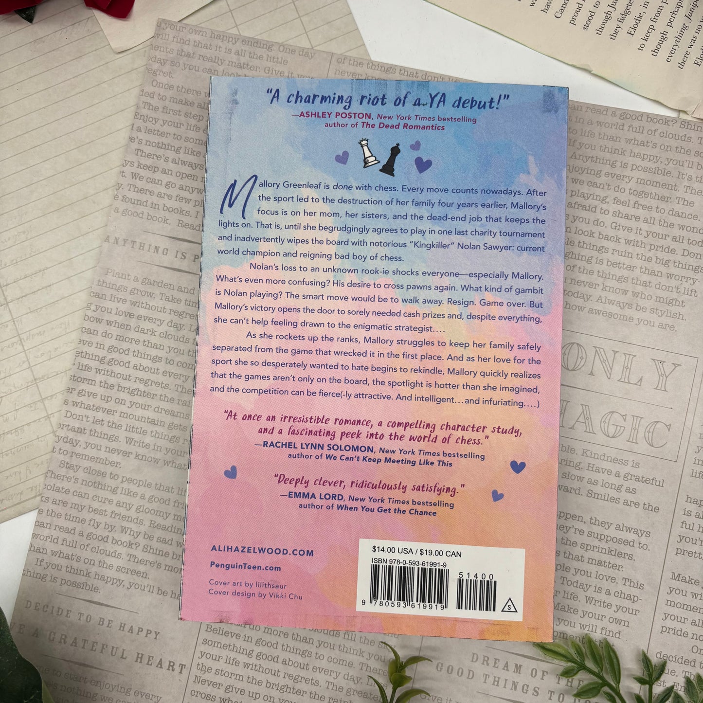 WOUNDED Ali Hazelwood Check and Mate