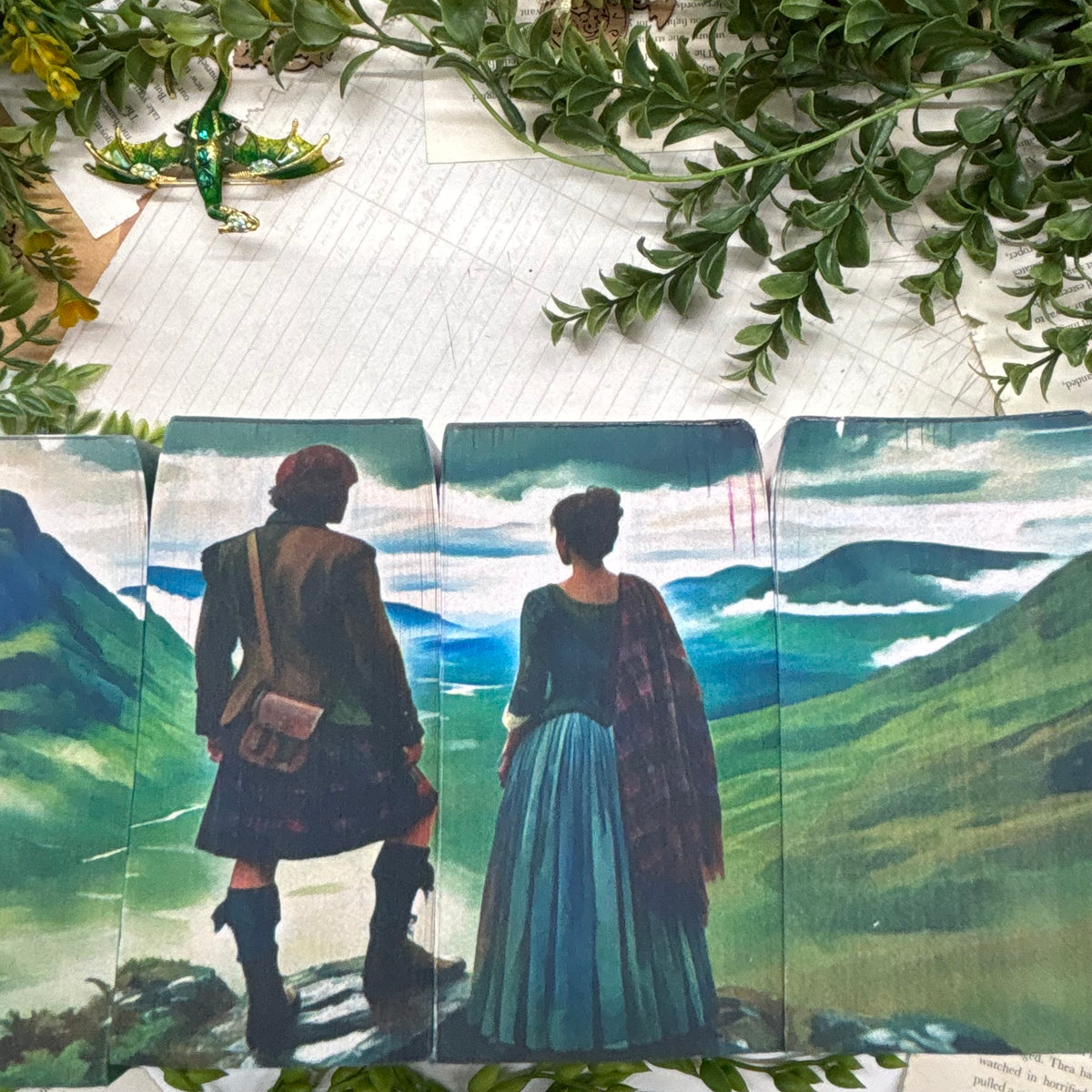 Outlander Paperback WOUNDED 10