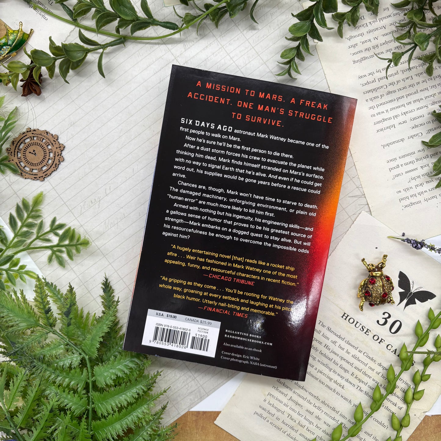 Andy Weir The Martian Paperback