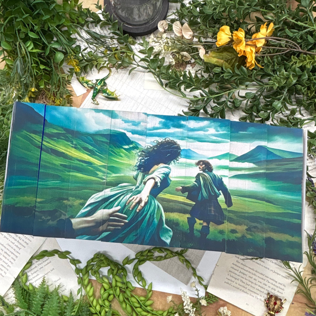 Outlander Paperback WOUNDED 9