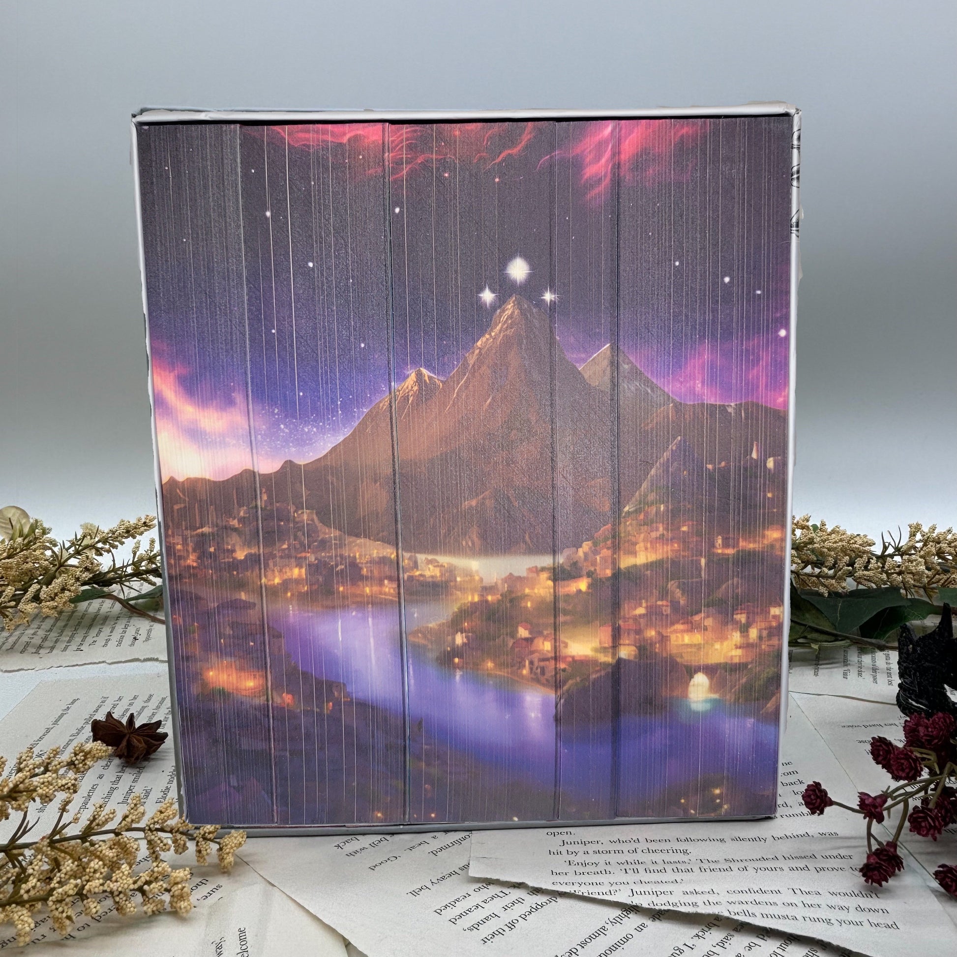 Velaris Edition of A Court of Thorns and Roses box set with custom edges