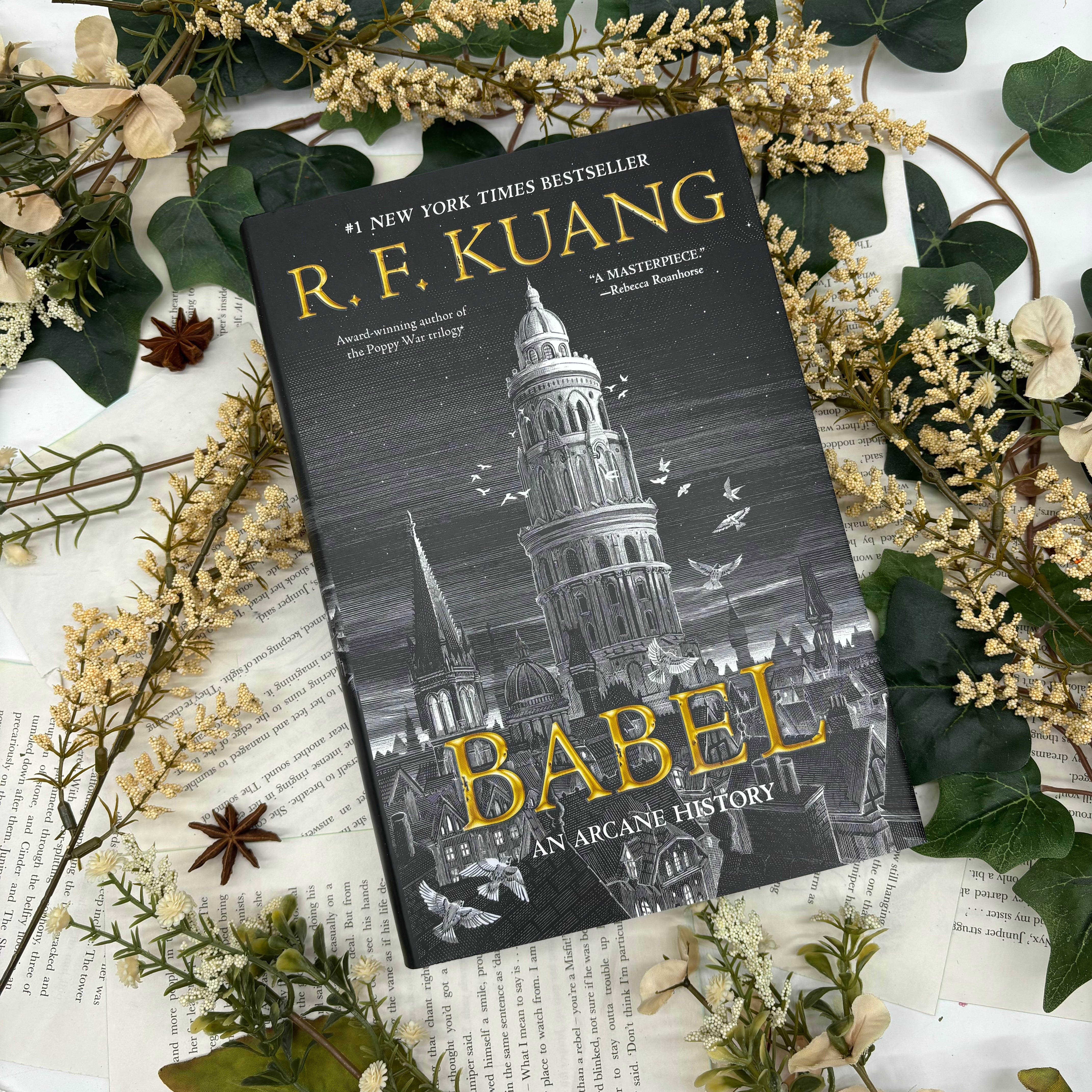 Babel R.F. Kuang Special Edition Hardcover | Dark Academia Fantasy