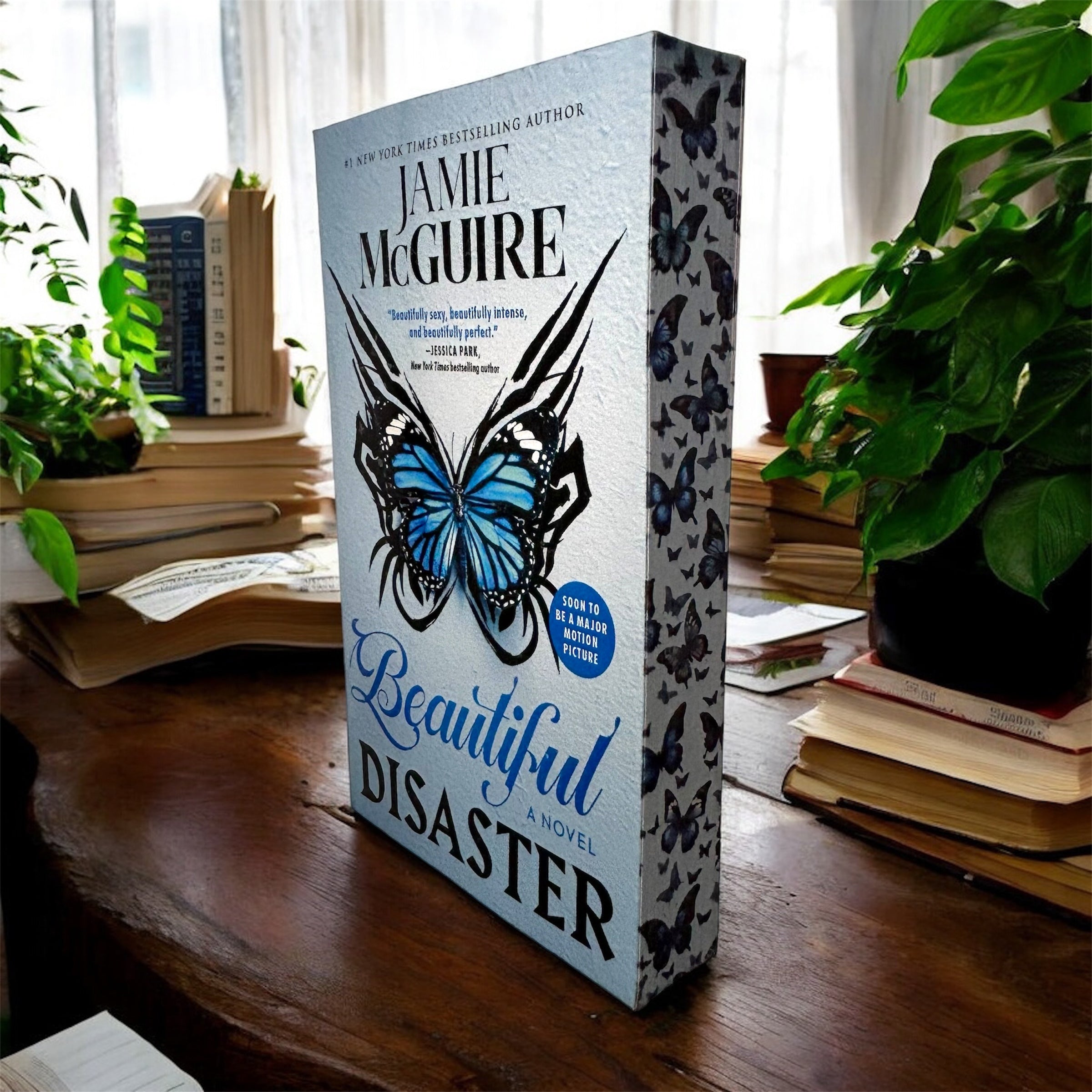 Beautiful Disaster by Jamie McGuire special edition paperback book with custom edges
