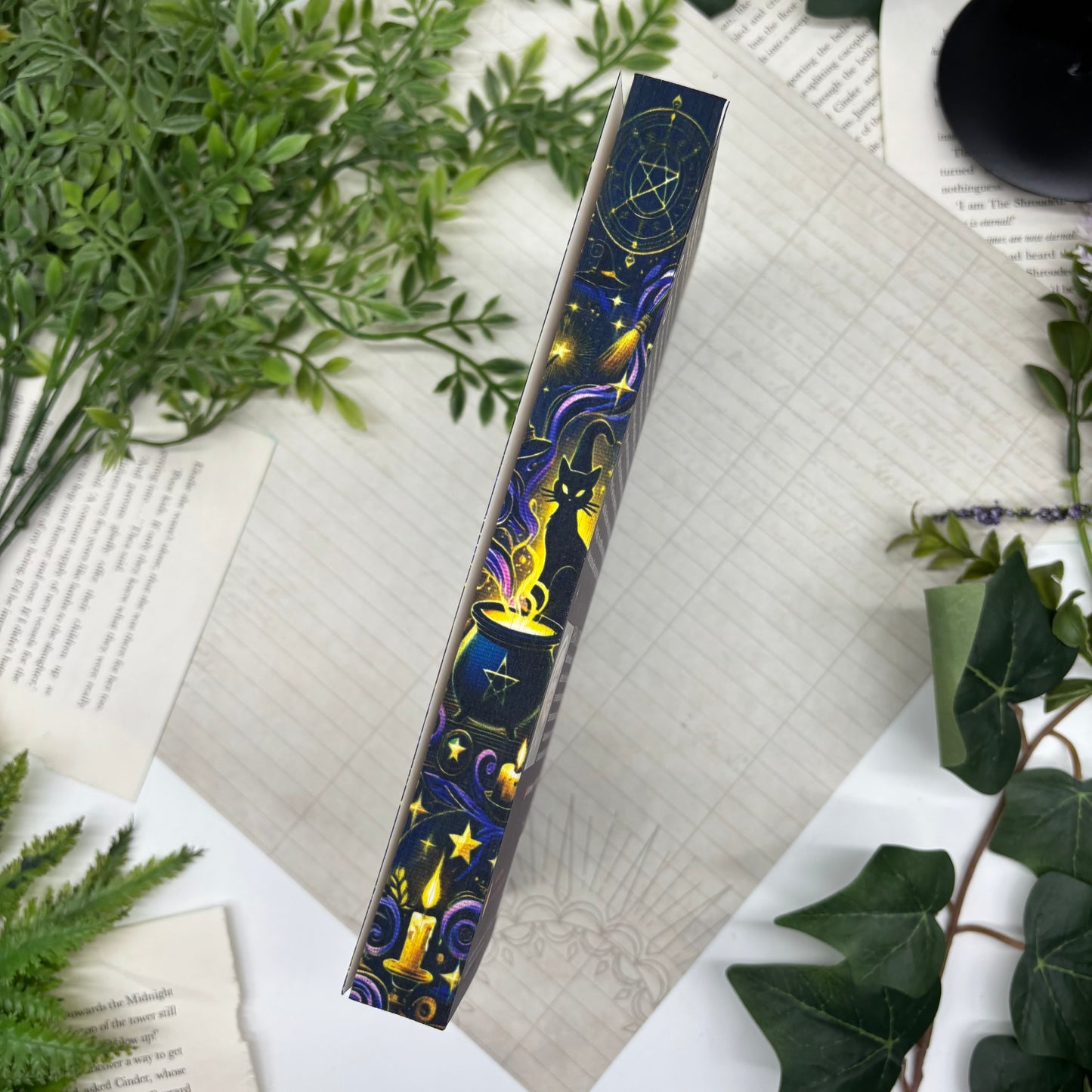 Bibliapolis Books exclusive edition of The Kiss Curse with magical edges