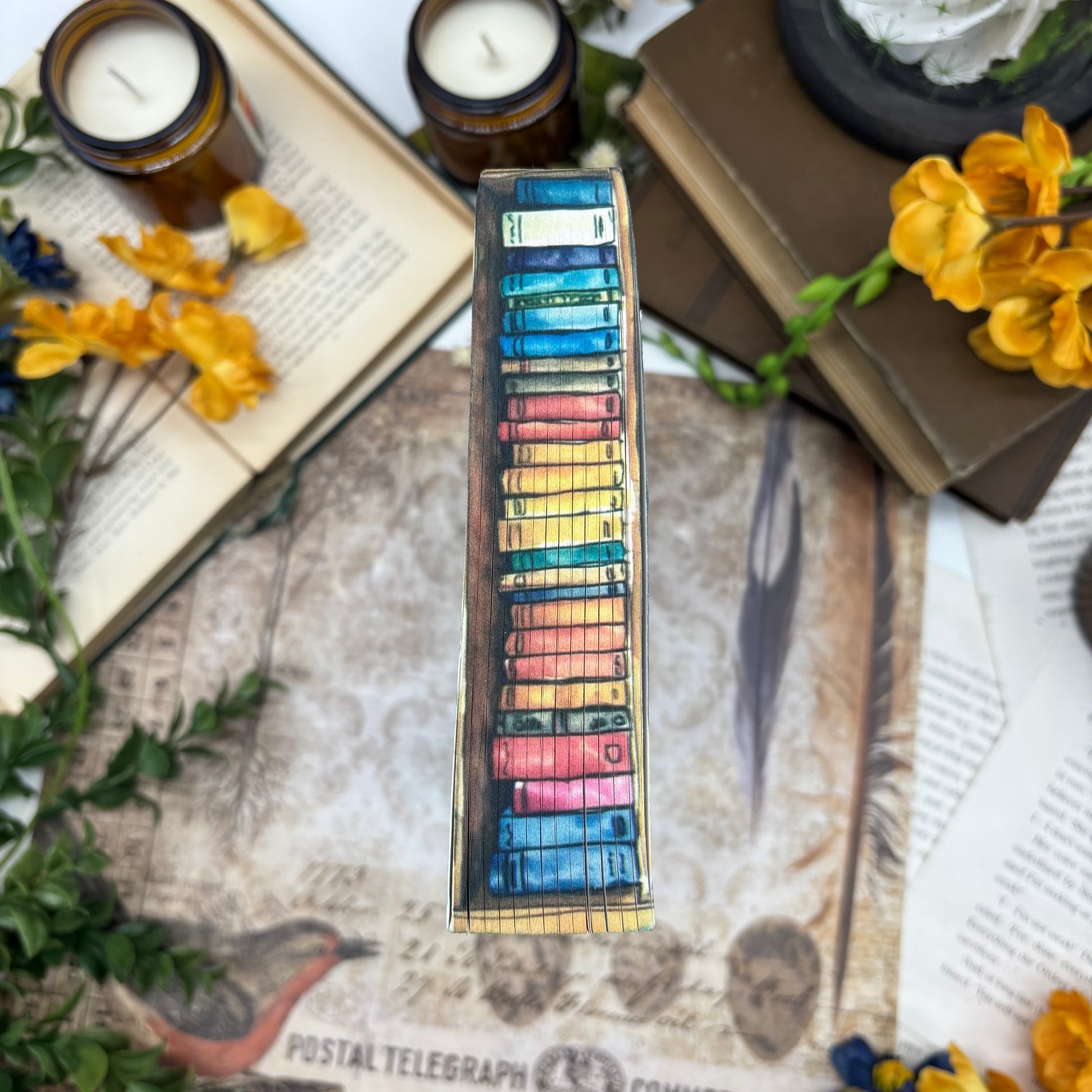 Special edition Book Lovers with sprayed edges by Bibliapolis Books top