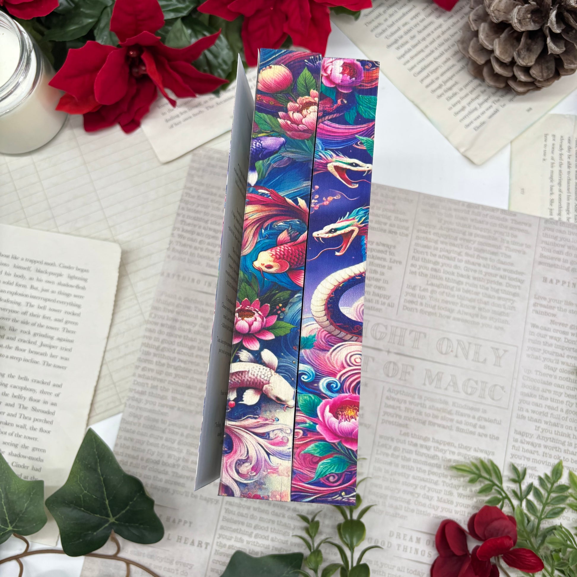 Book of Tea duology by Judy I. Lin special edition paperback set with custom edges middles