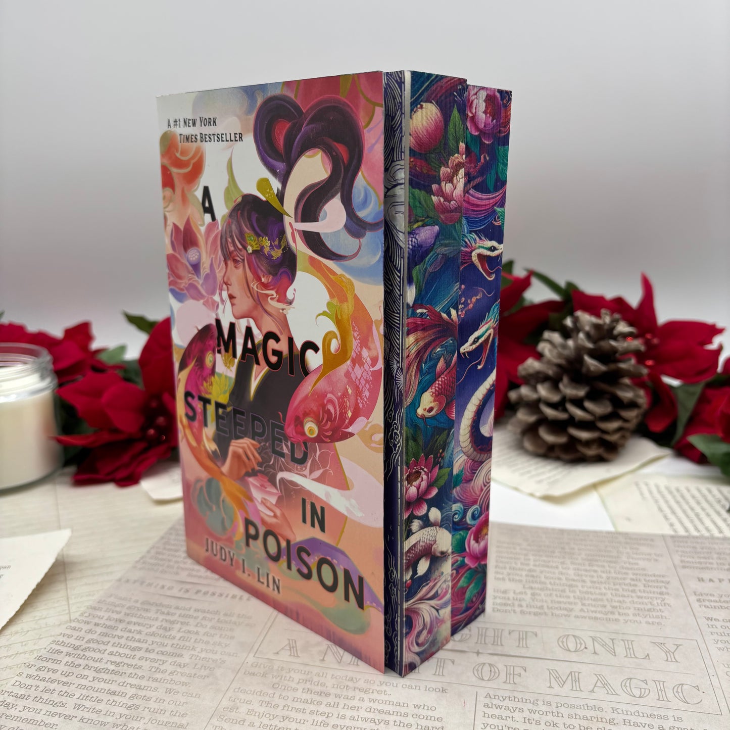 Book of Tea duology by Judy I. Lin special edition paperback set with custom edges
