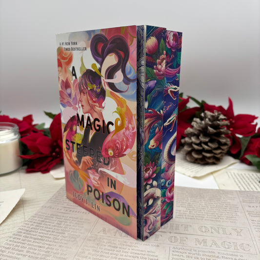 Book of Tea duology by Judy I. Lin special edition paperback set with custom edges