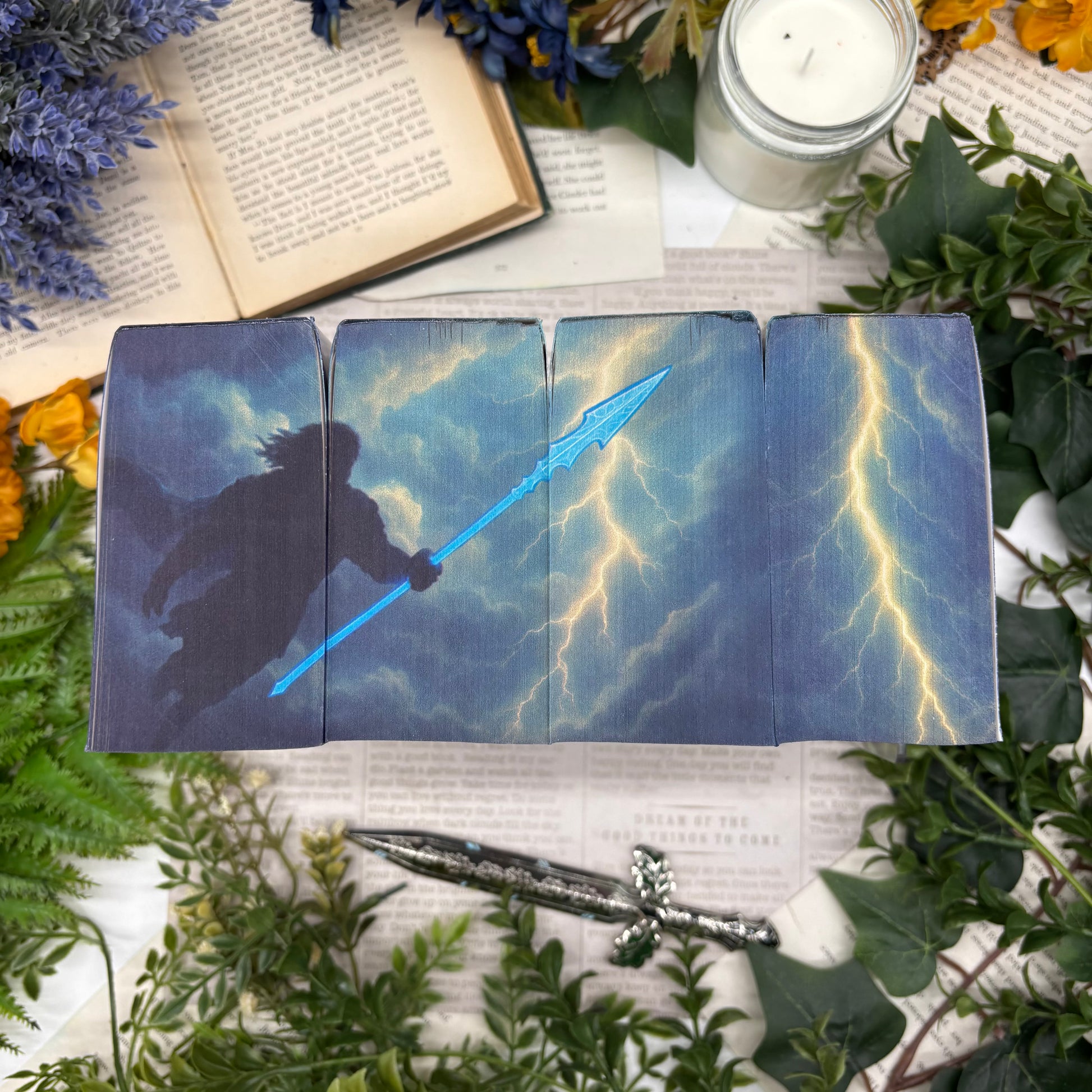 Stormlight Archive special edition paperback books with custom printed edges