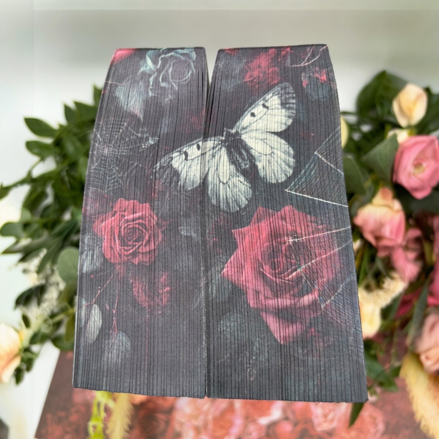 Special edition paperback set of Haunting Adeline and Hunting Adeline by H.D. Carlton with custom edges tops