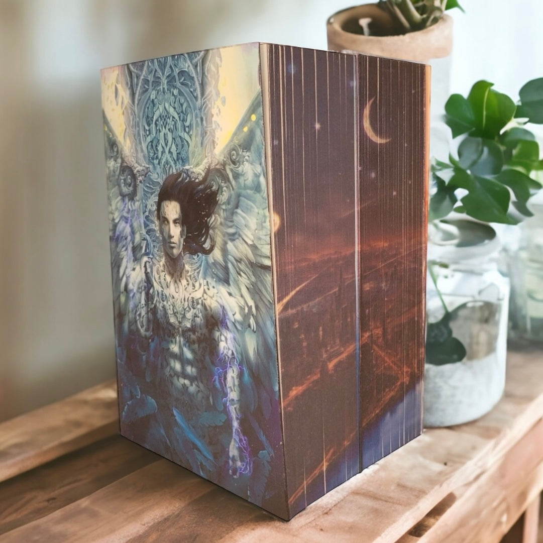 Crescent City by Sarah J Maas special edition paperback set with custom edges