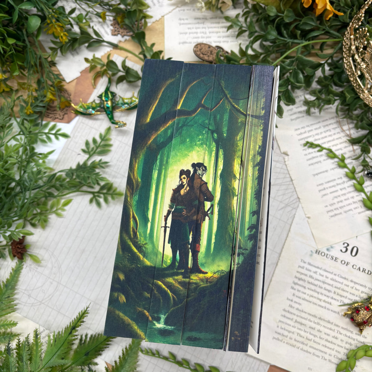 The Cruel Prince Trilogy by Holly Black special edition paperback set with custom designed edges middle edges