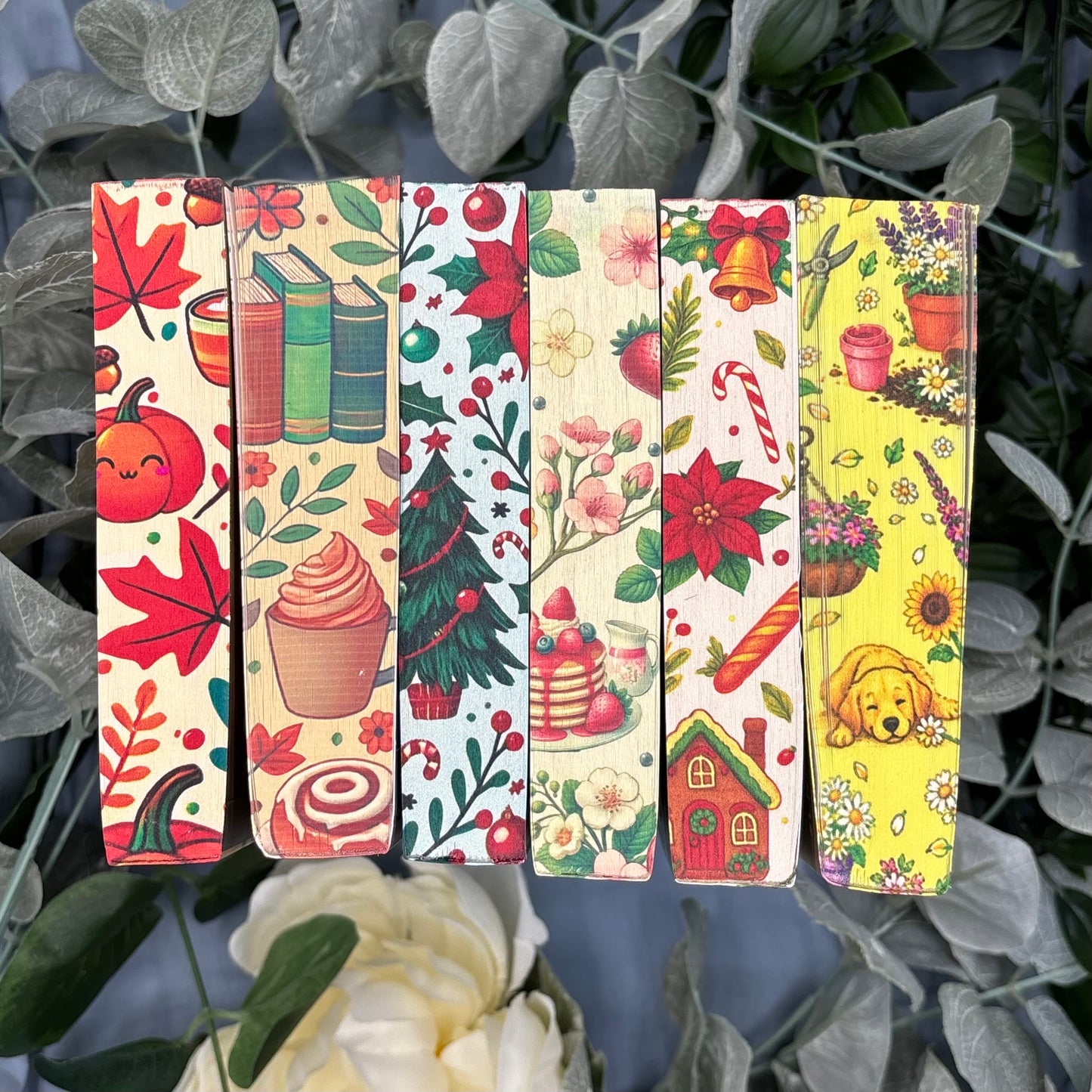 Dream Harbor series by Laurie Gilmore special edition paperback set with custom edges bottom view