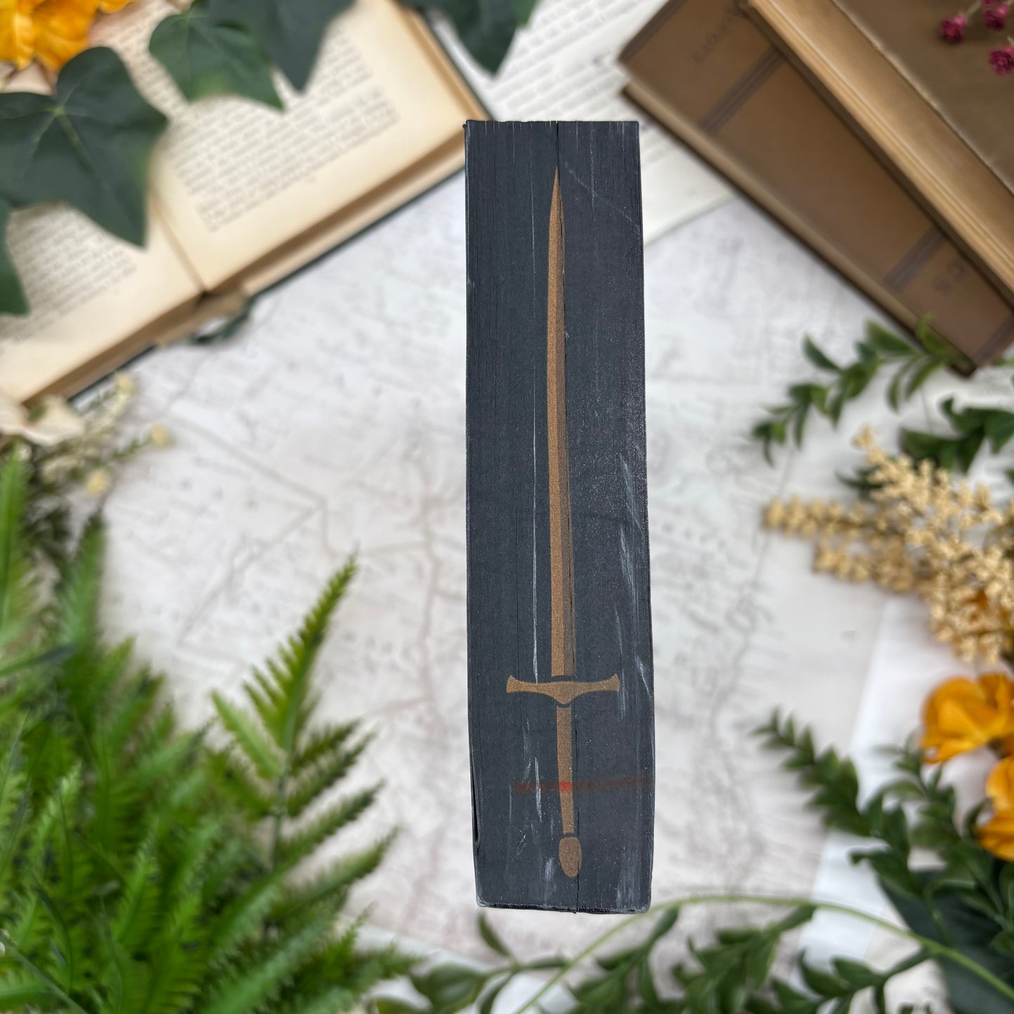 Dune special edition paperback with stenciled edges by Frank Herbert bottom