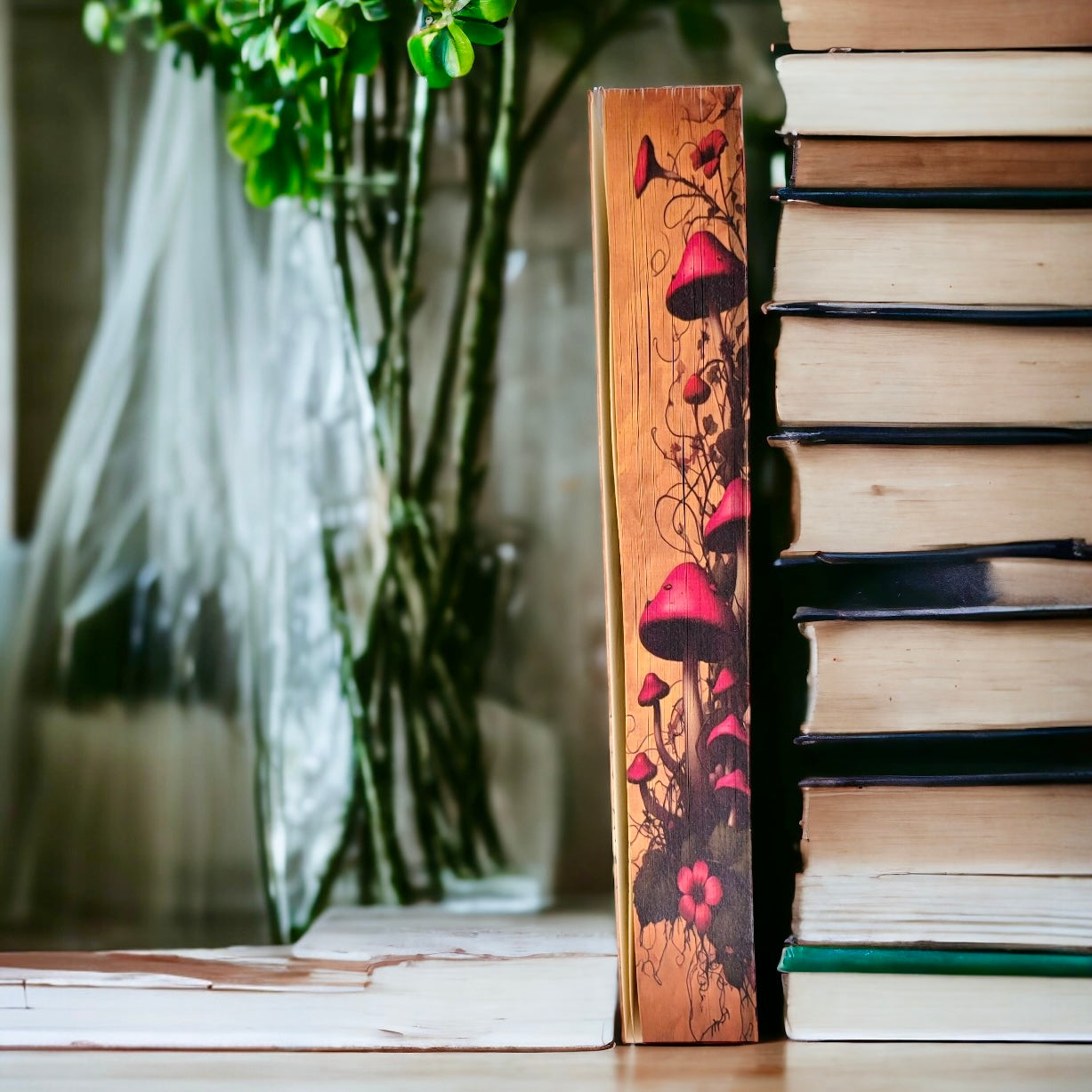 Emily Wilde by Heather Fawcett special edition paperback book with custom edges