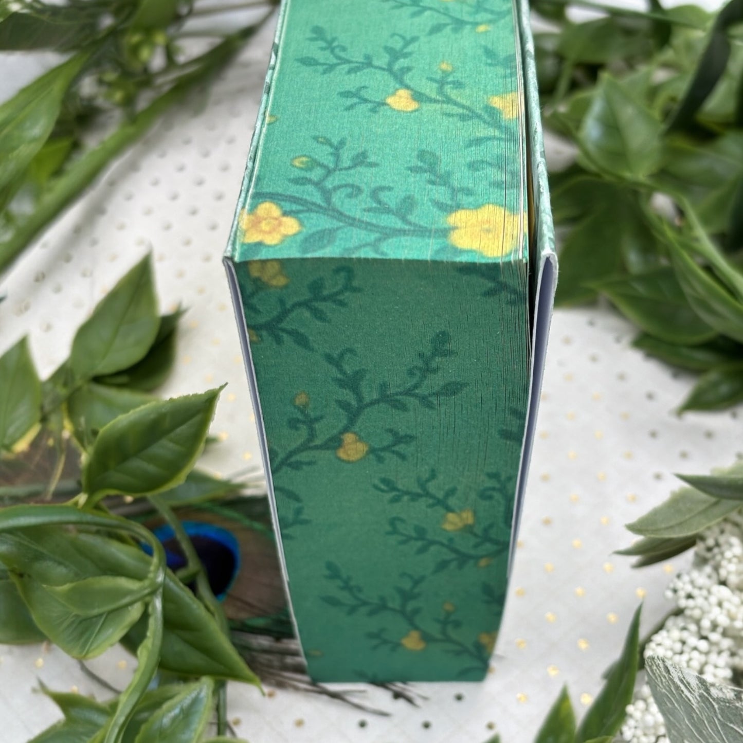 Emma special edition paperback with stenciled edges by Jane Austen top