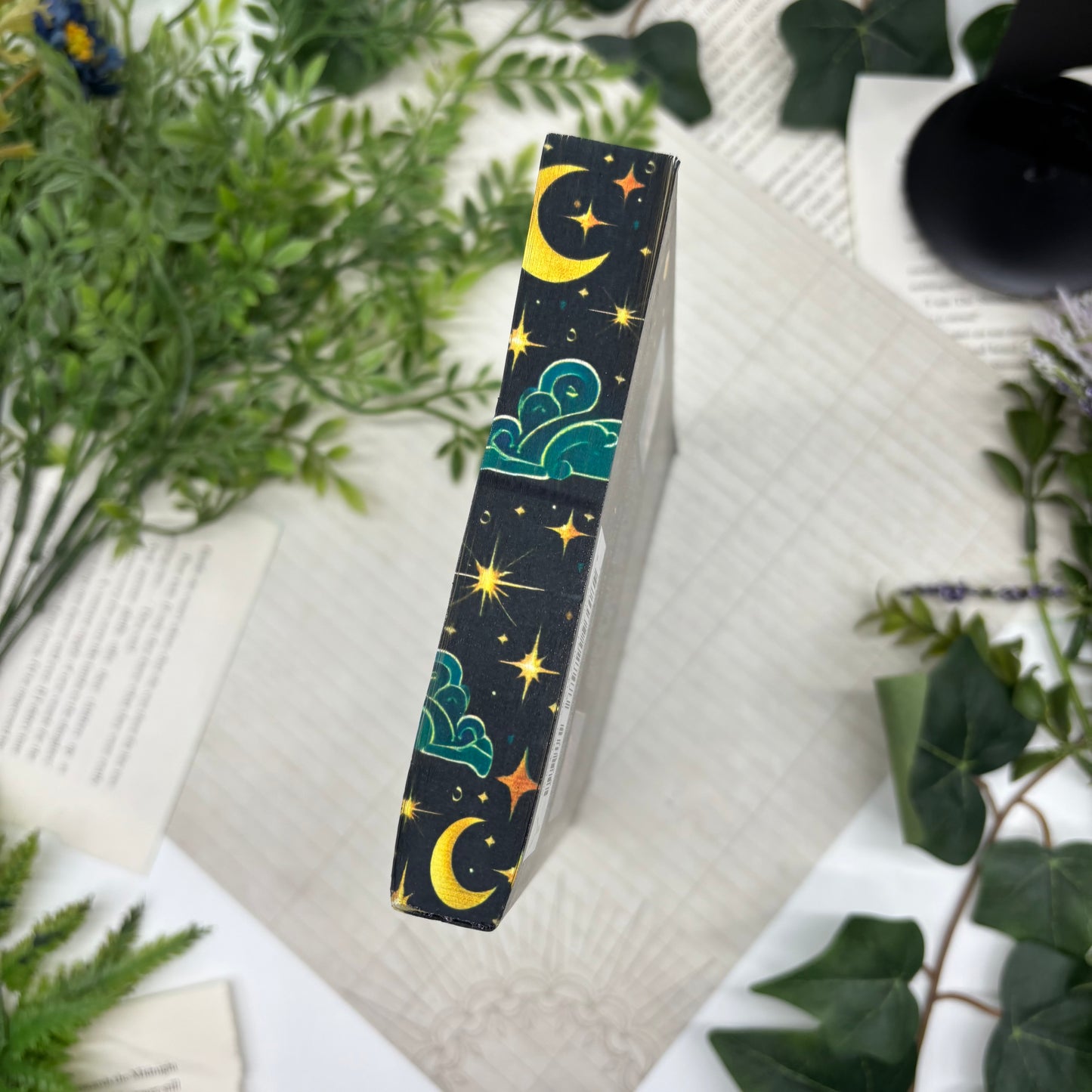 Handmade edition of The Ex Hex by Erin Sterling with custom printed edges