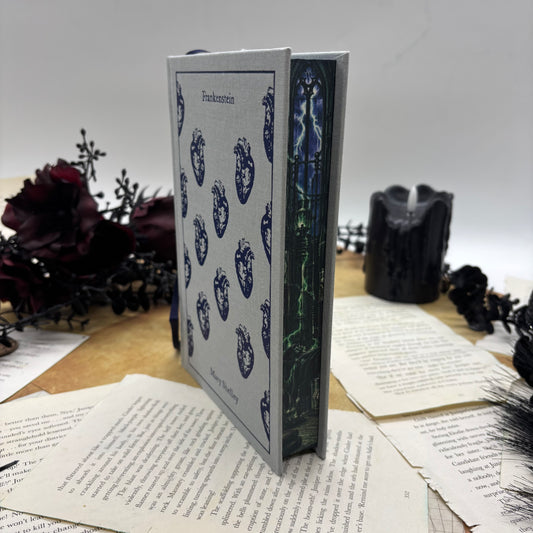 Frankenstein by Mary Shelley Penguin Clothbound Classics hardcover with custom designed edges