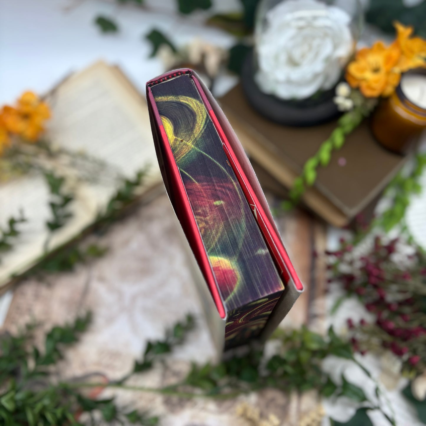Handmade special edition of Gallant with elegant book edge design