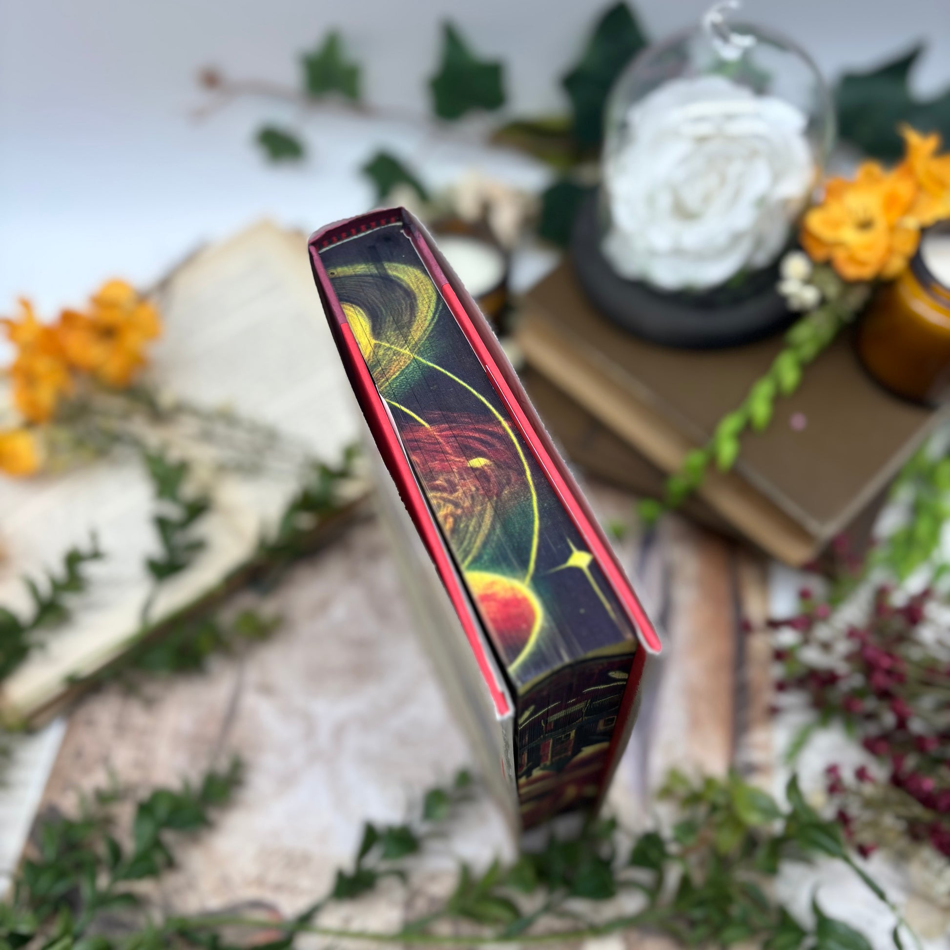 Handmade special edition of Gallant with elegant book edge design