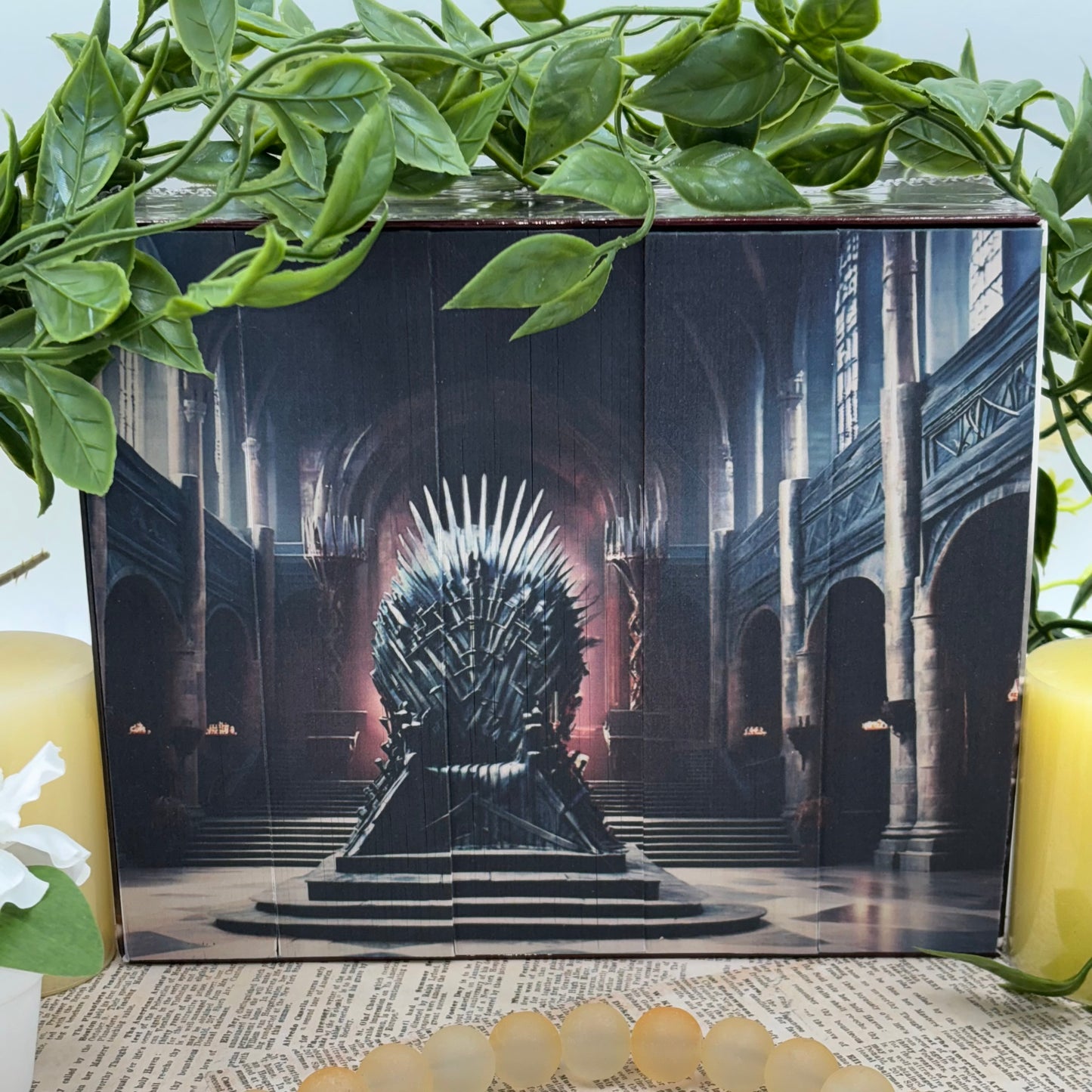 Special edition paperback box set of A Song of Ice and Fire by George R.R. Martin with custom edges