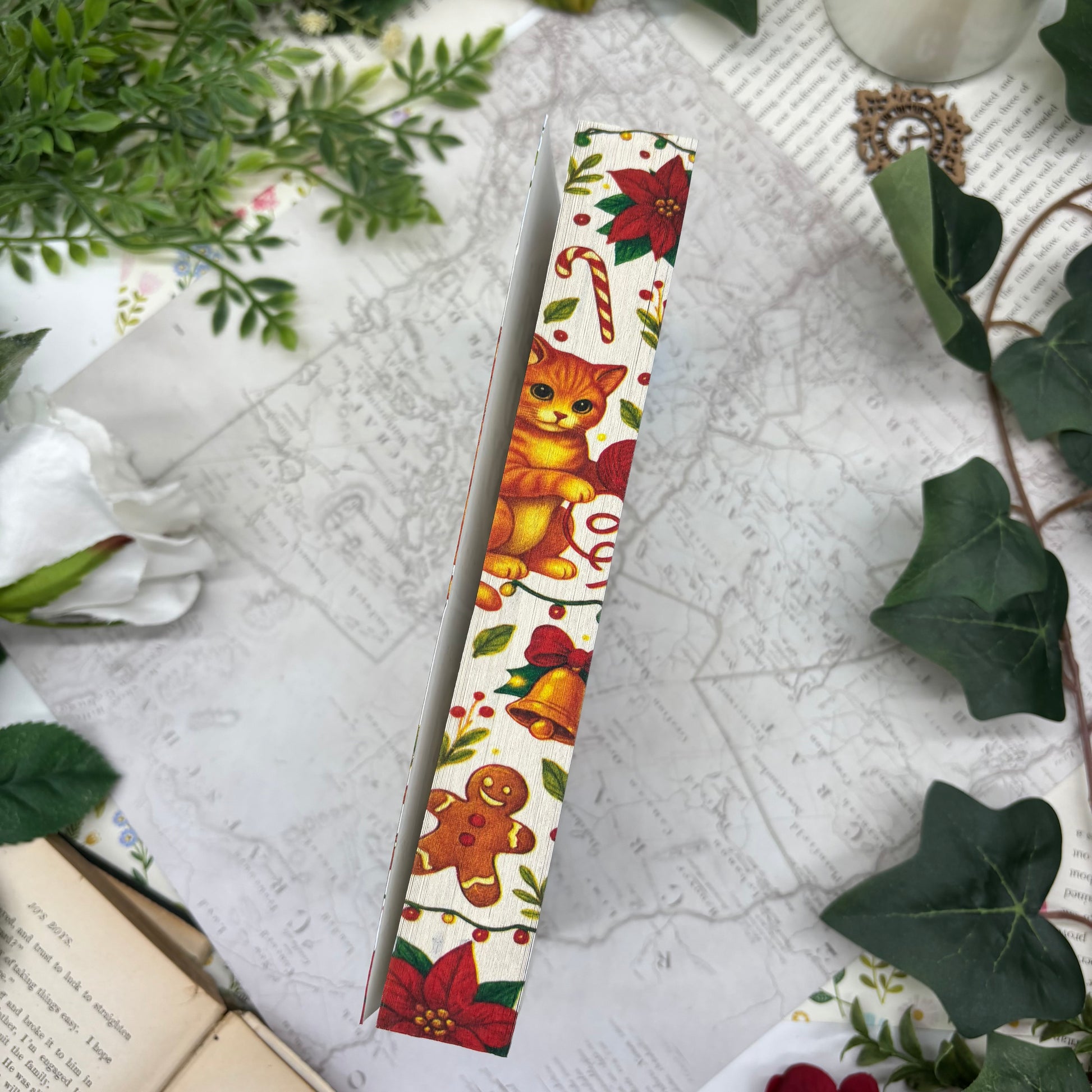 Special edition paperback of The Gingerbread Bakery by Laurie Gilmore with custom printed edges