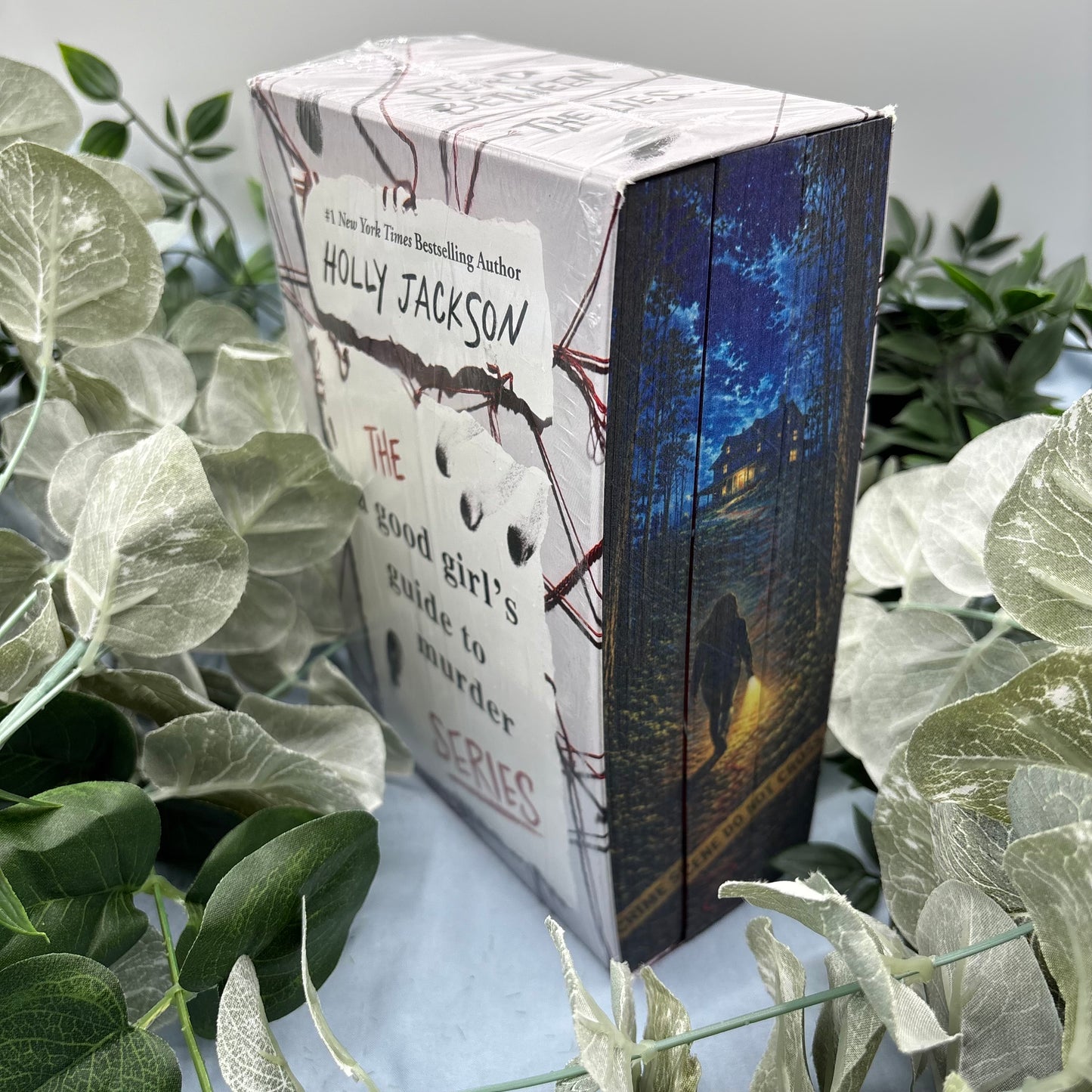 A Good Girl’s Guide to Murder series by Holly Jackson special edition paperback set with custom edges