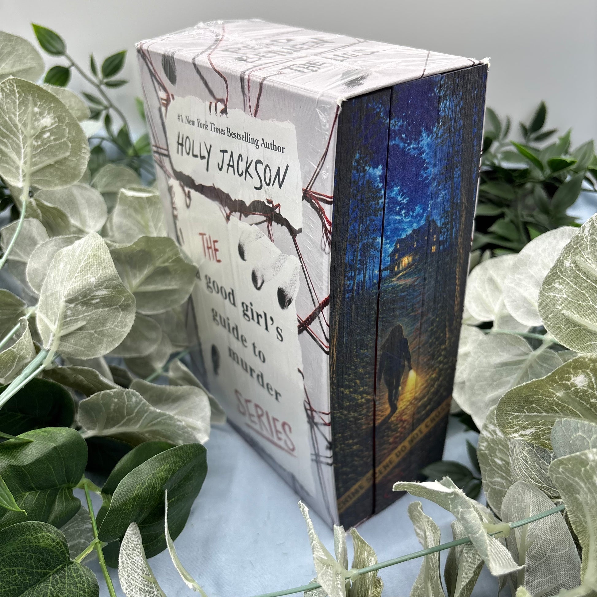 A Good Girl’s Guide to Murder series by Holly Jackson special edition paperback set with custom edges