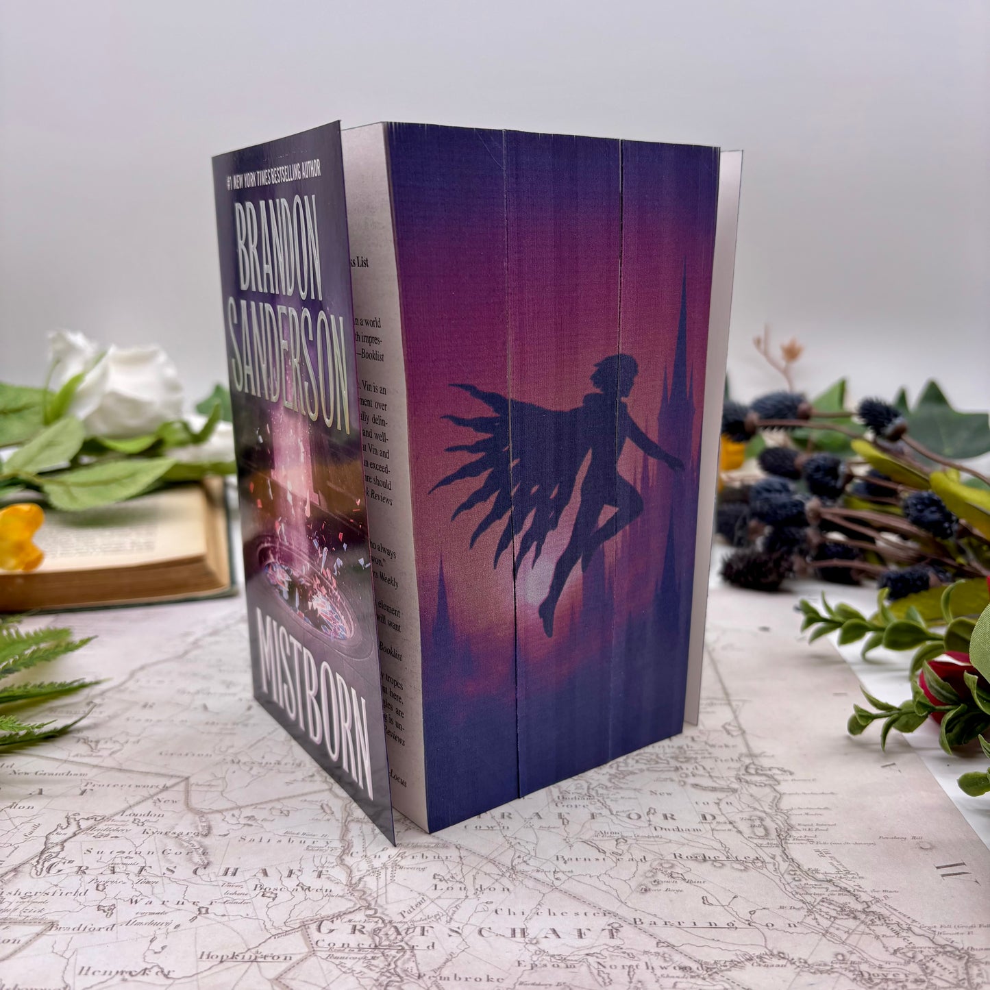 Custom Mistborn paperback design