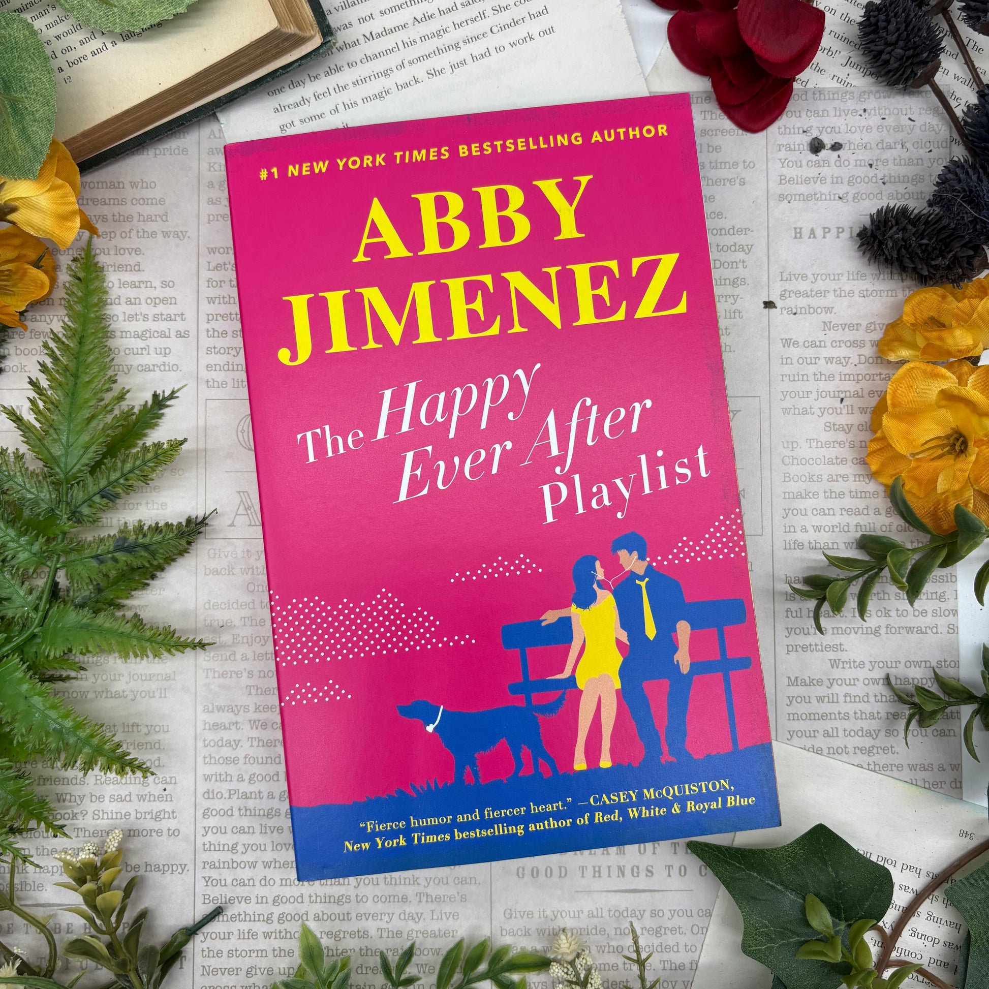 The Happy Ever After Playlist by Abby Jimenez special edition paperback