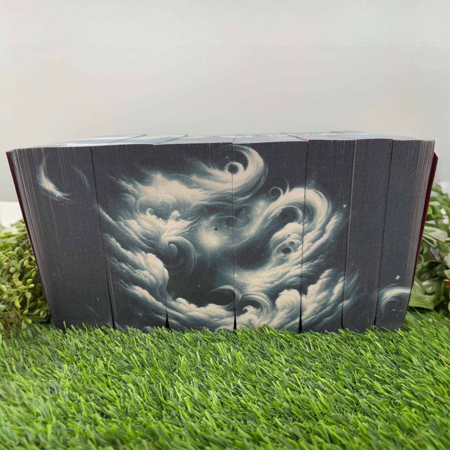 J.K. Rowling collector’s edition book set with custom printed edges