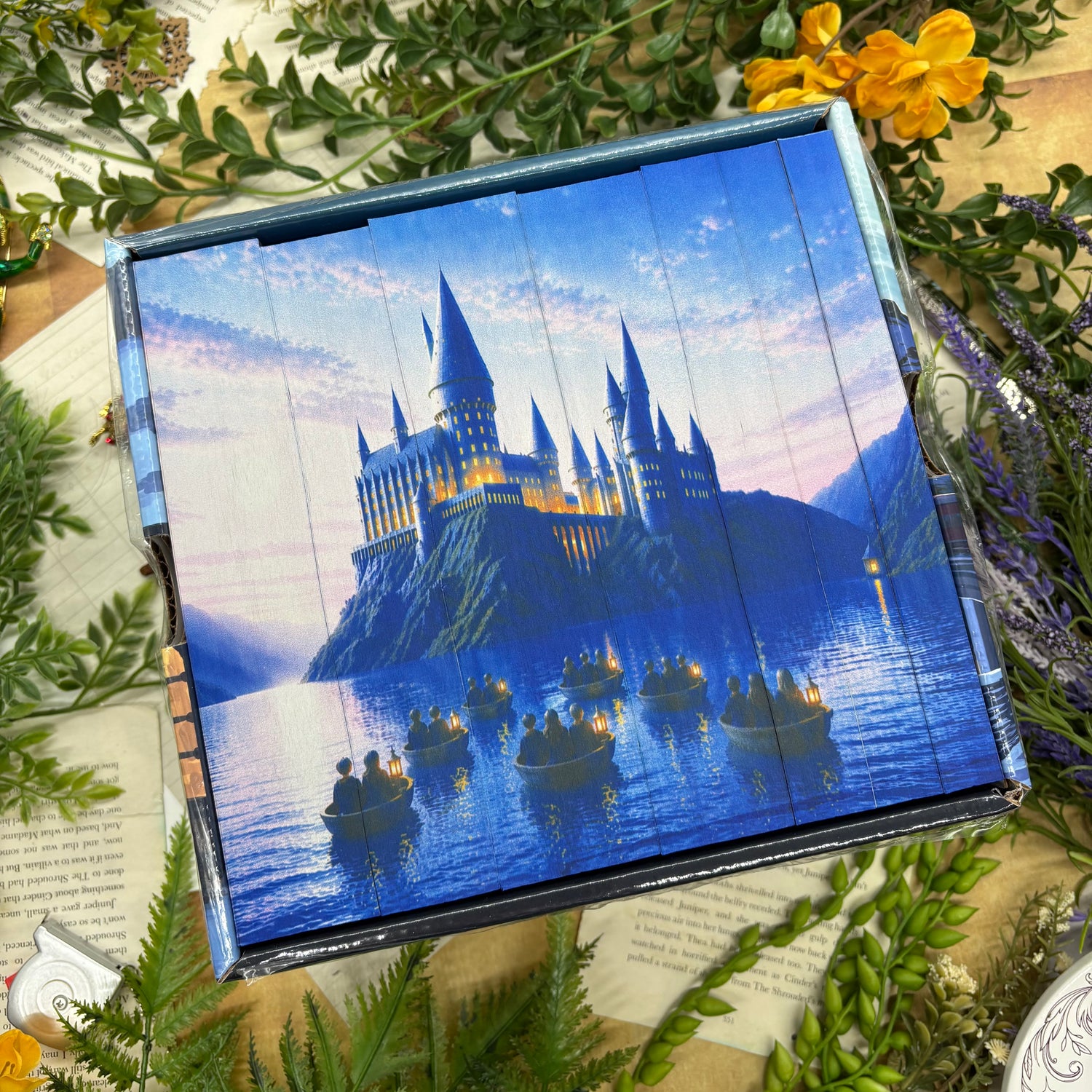 Harry Potter book set Hogwarts 