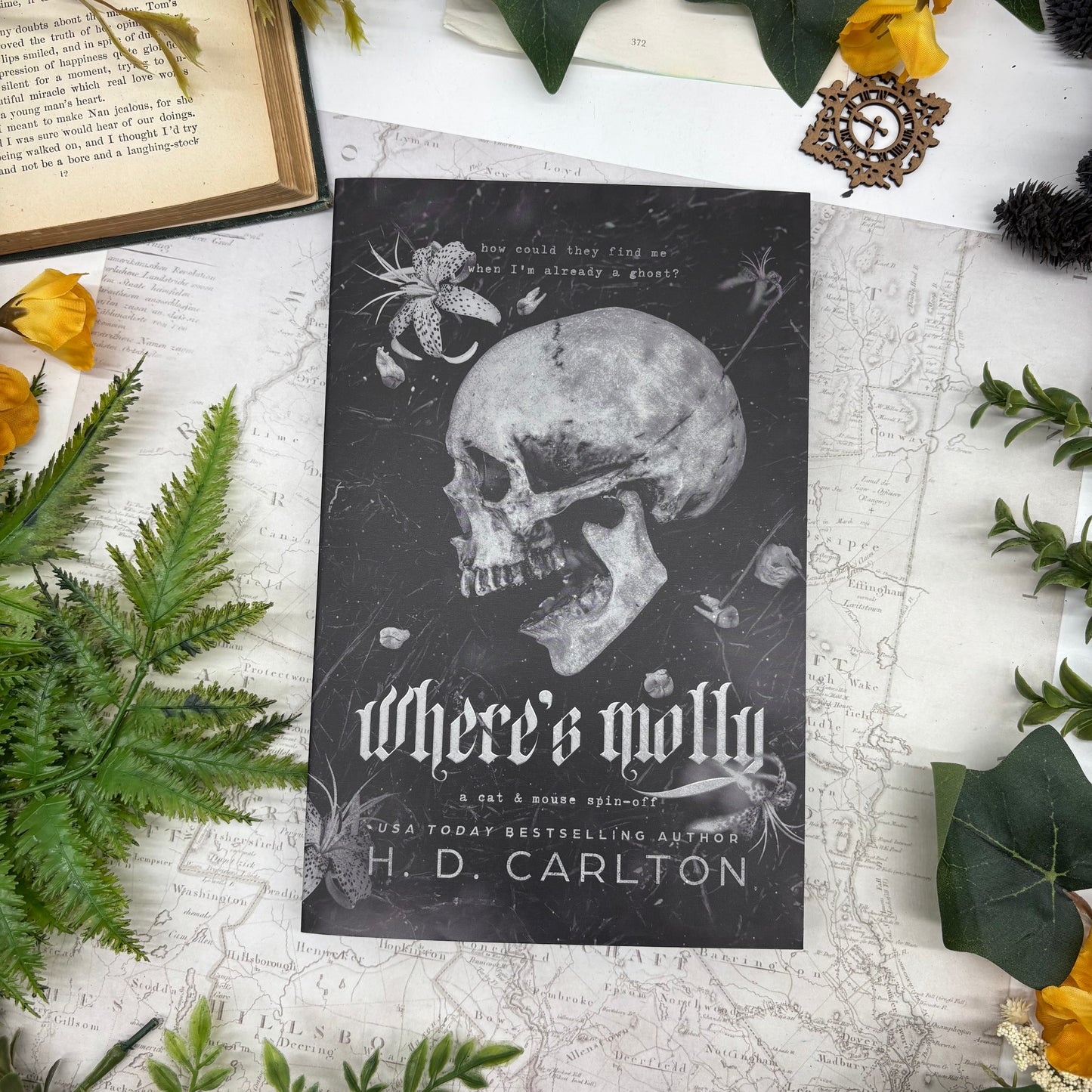 Beautiful custom-edged paperback edition for H.D. Carlton fans