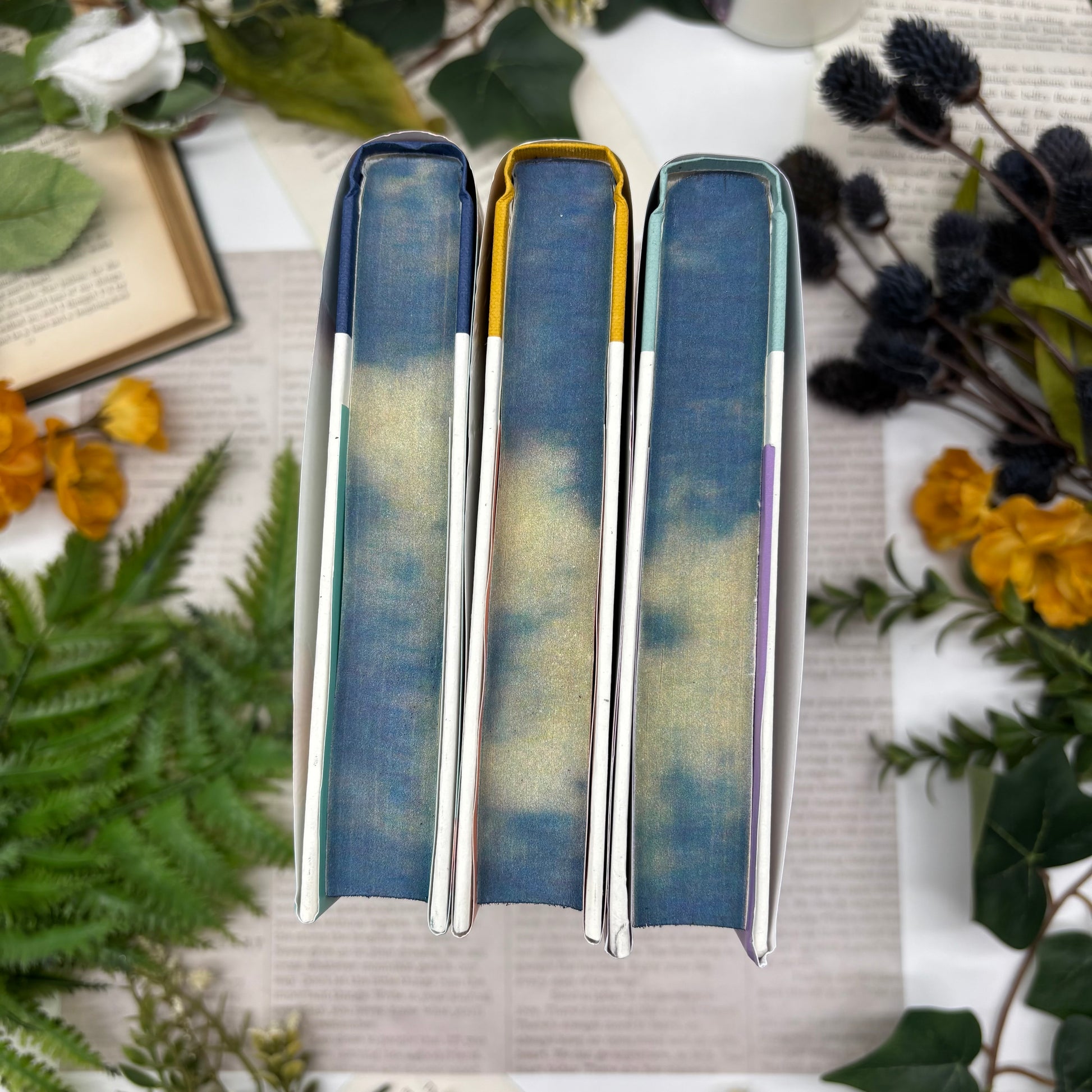 Jenny Han book with summer-themed book edge design