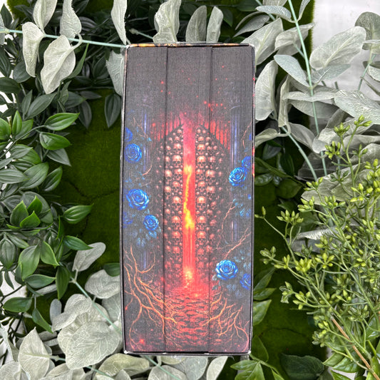 Kingdom of the Wicked by Kerri Maniscalco special edition paperback with custom designed edges middle view
