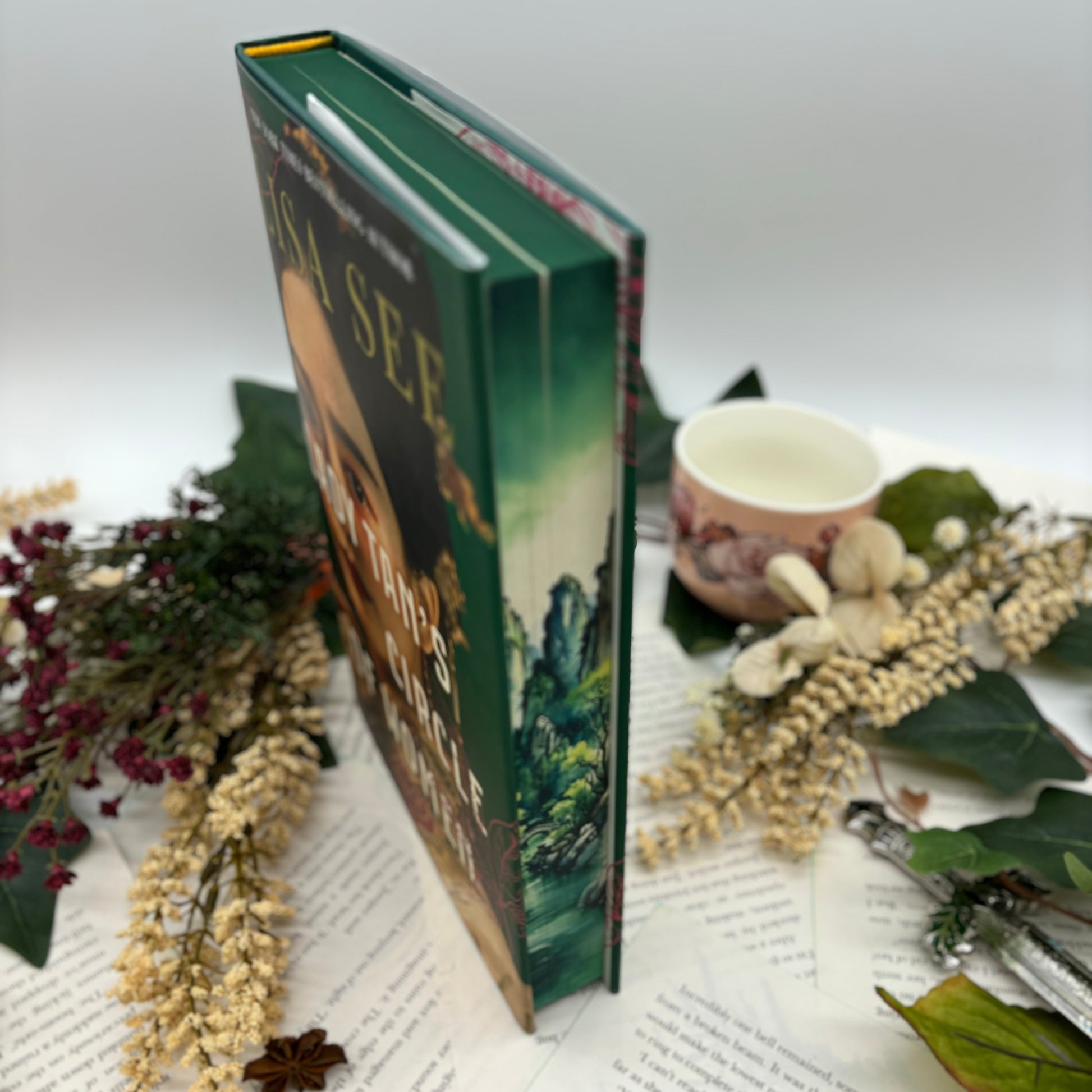 Lady Tan's Circle of Women by Lisa See special edtion hardcover with custom edges