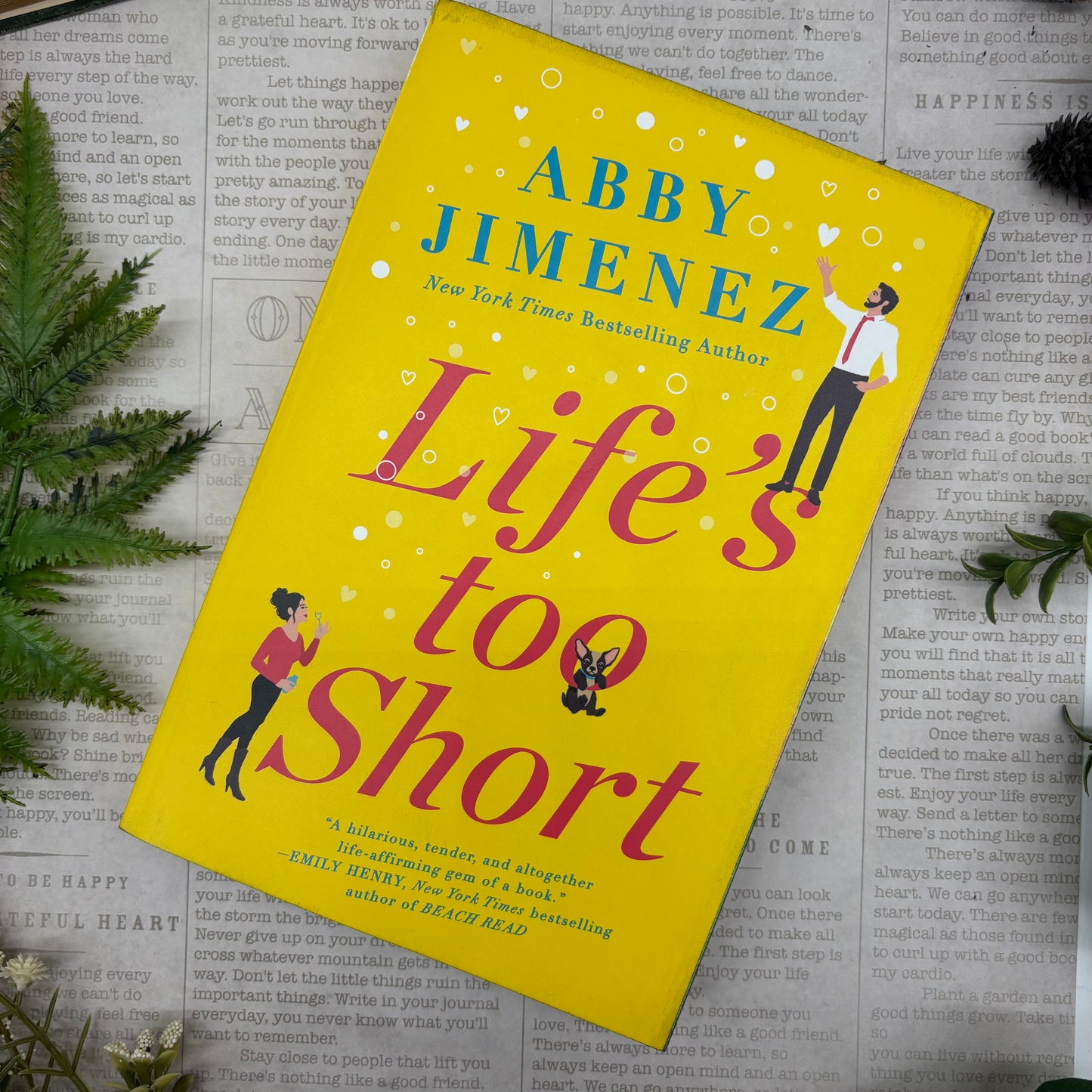 Life’s Too Short special edition paperback cover