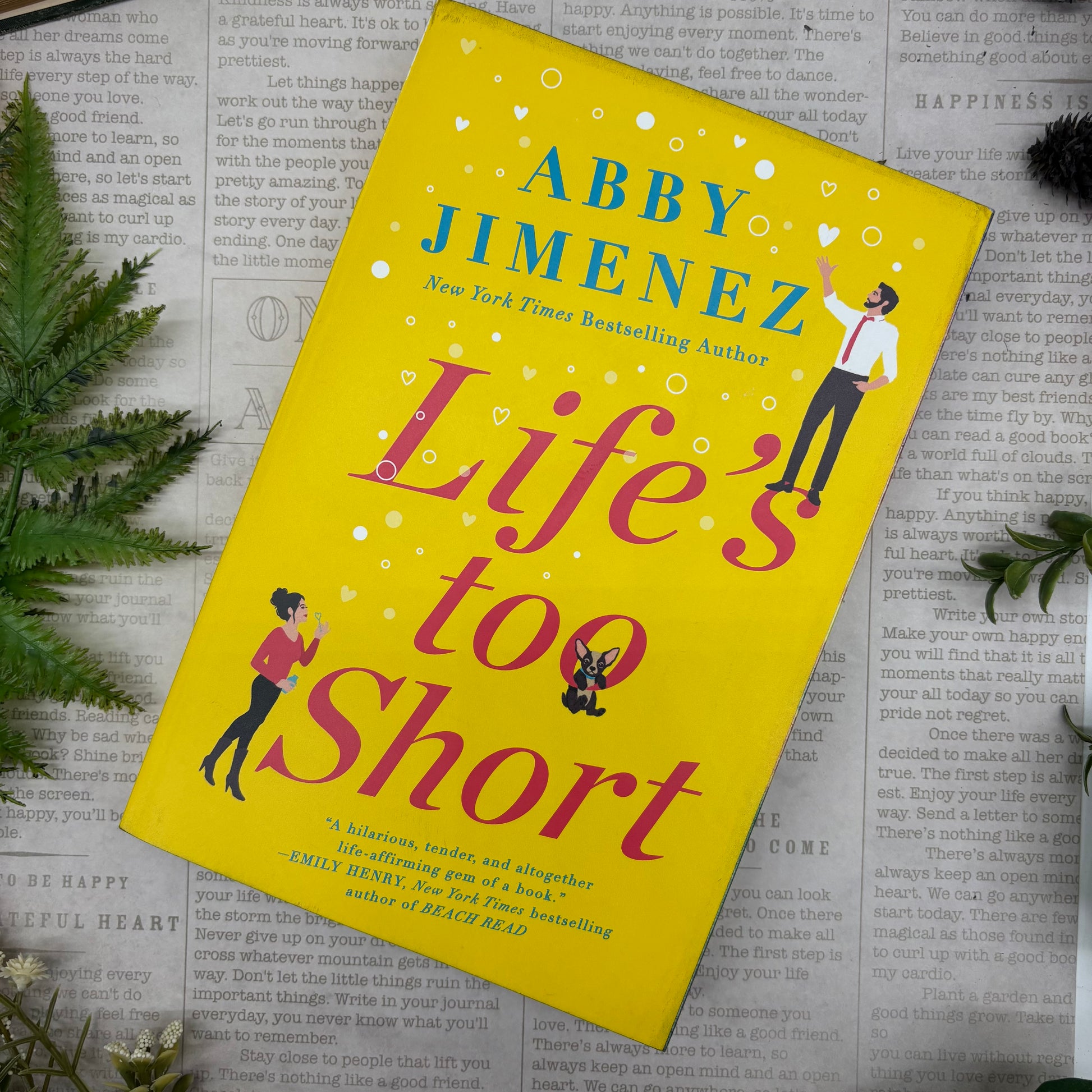 Life’s Too Short special edition paperback cover