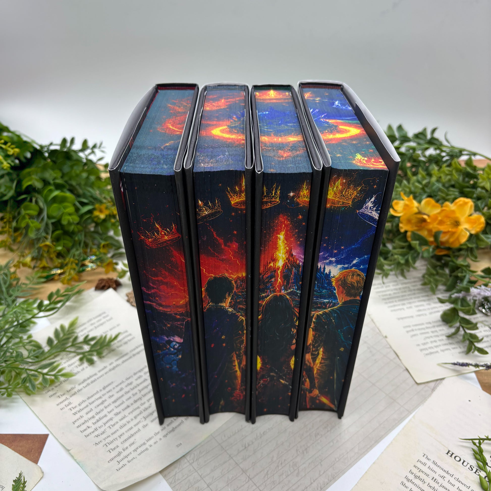 Lightlark by Alex Aster special edition hardcover with custom designed edges front view