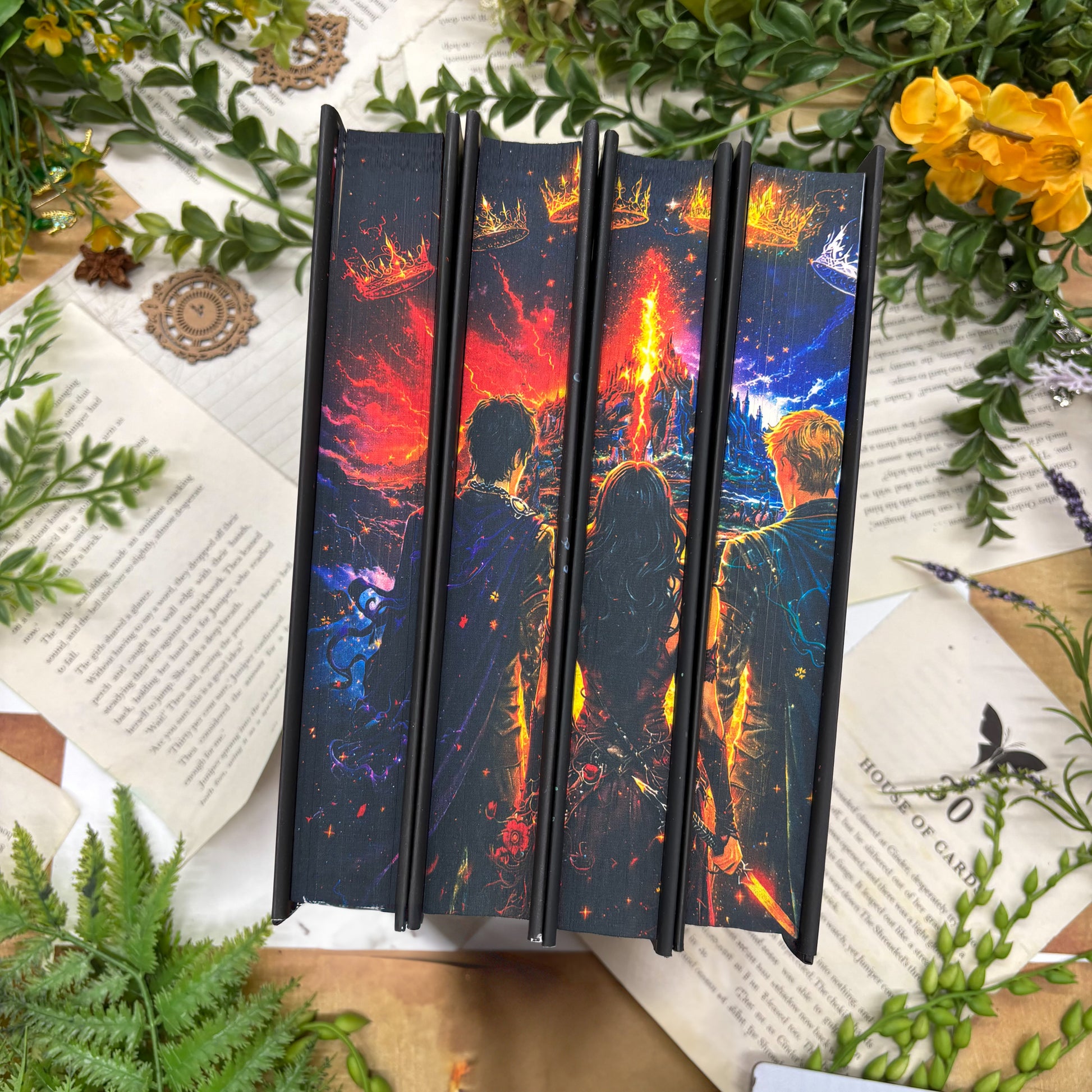 Lightlark by Alex Aster special edition hardcover with custom designed edges front view