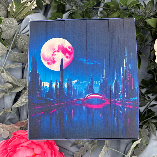 Lunar Chronicles series by Marissa Meyer special edition paperback set with custom edges middle 