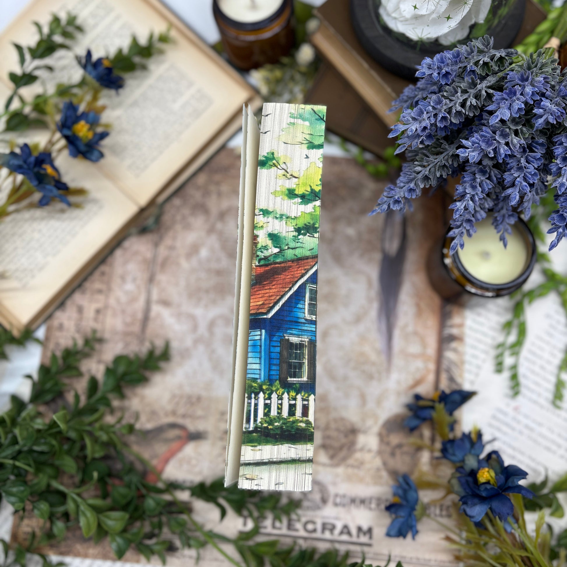 Mr. Fixer Upper special edition paperback with custom printed edges by Lucy Score middle