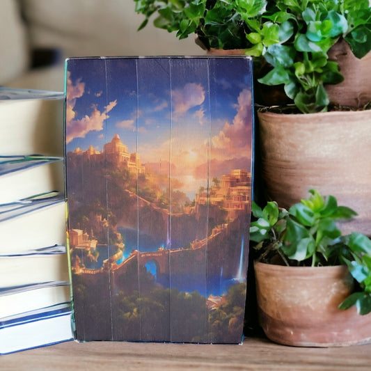 Percy Jackson special edition paperback box set with printed edges by Rick Riordan