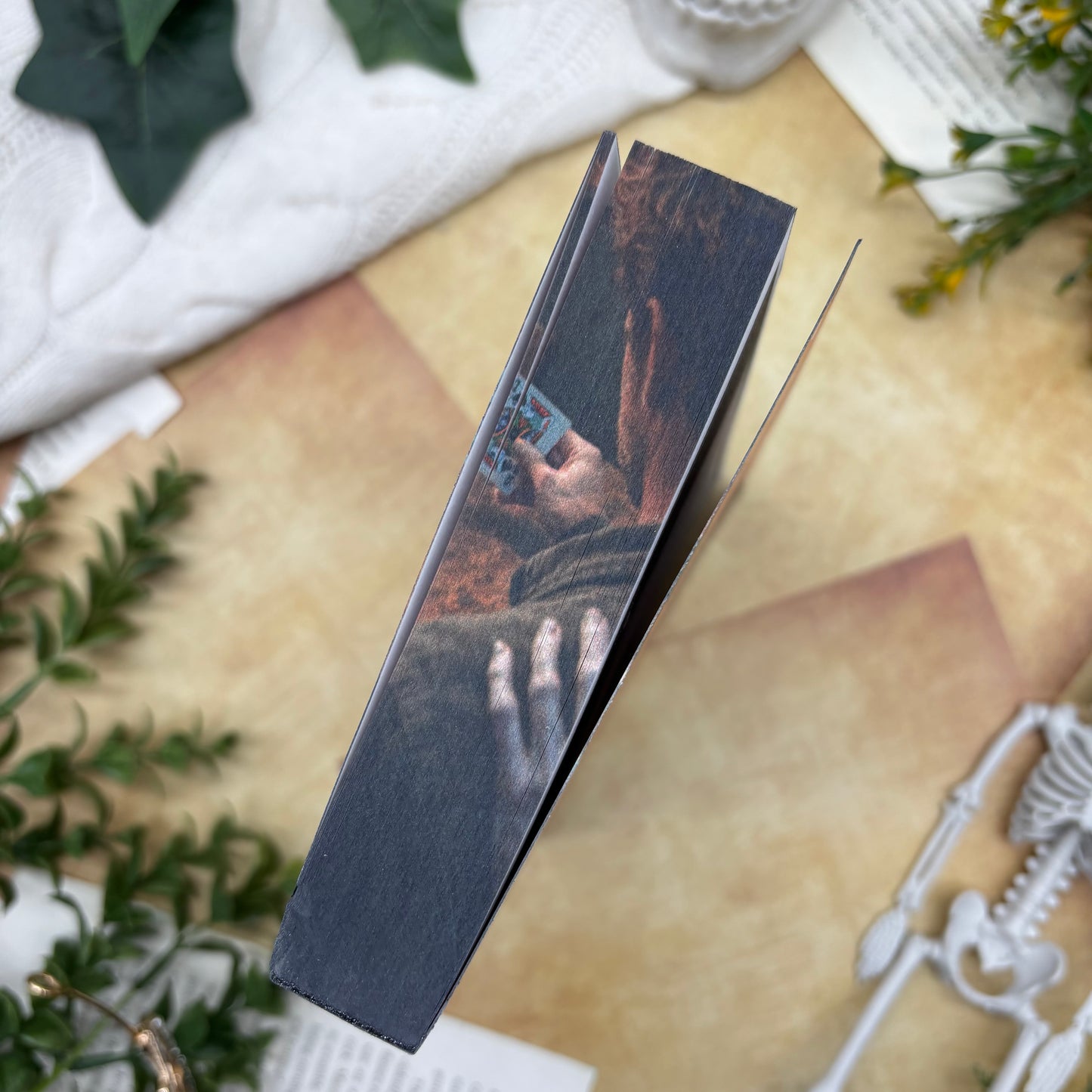 Pet Sematary by Stephen King special edition paperback with custom designed edges bottom  view