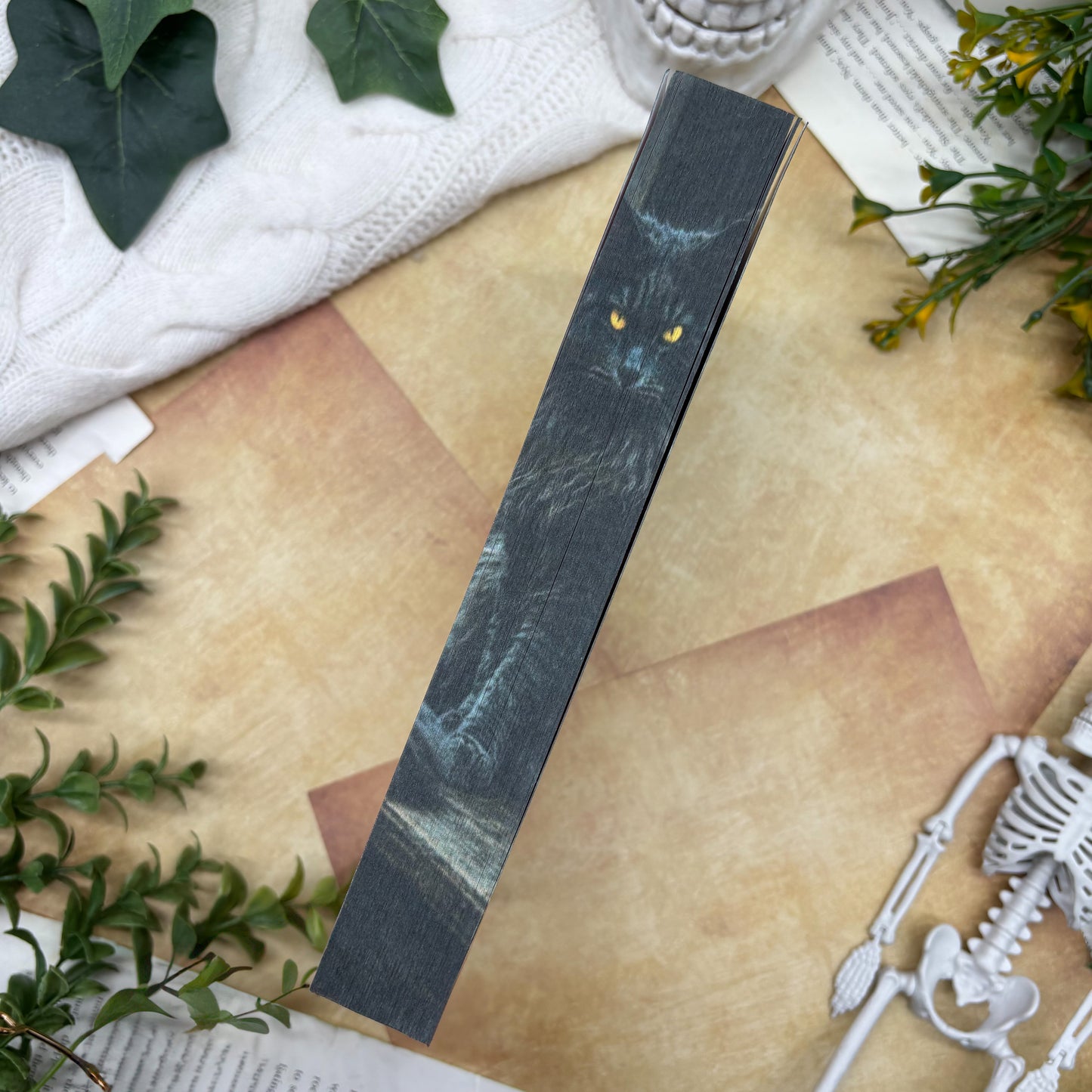 Pet Sematary by Stephen King special edition paperback with custom designed edges middle view